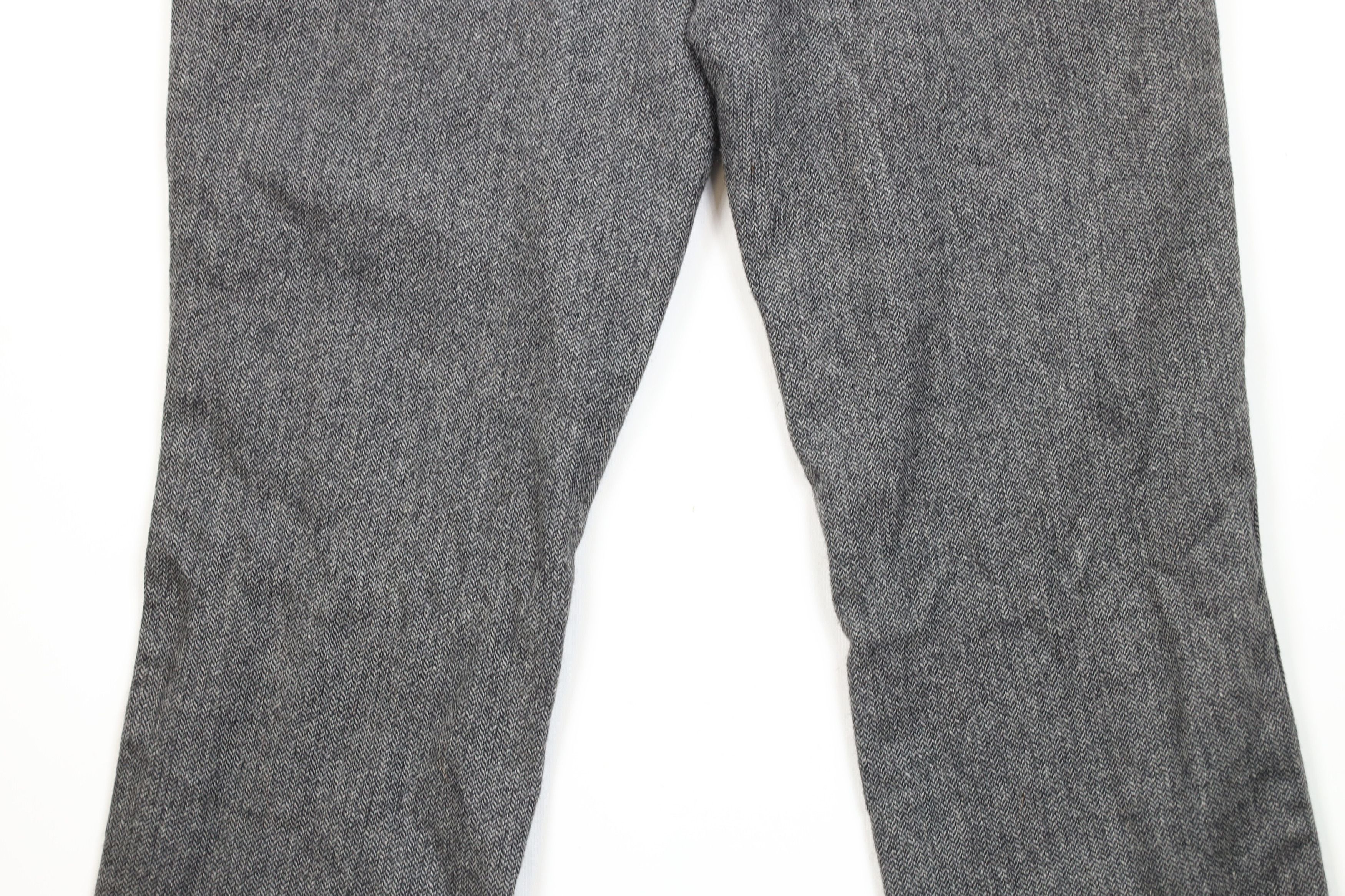 Banana Republic × Vintage Banana Republic Wool Blend Herringbone Aiden Fit Chino Pants Size US 33 - 12 Thumbnail