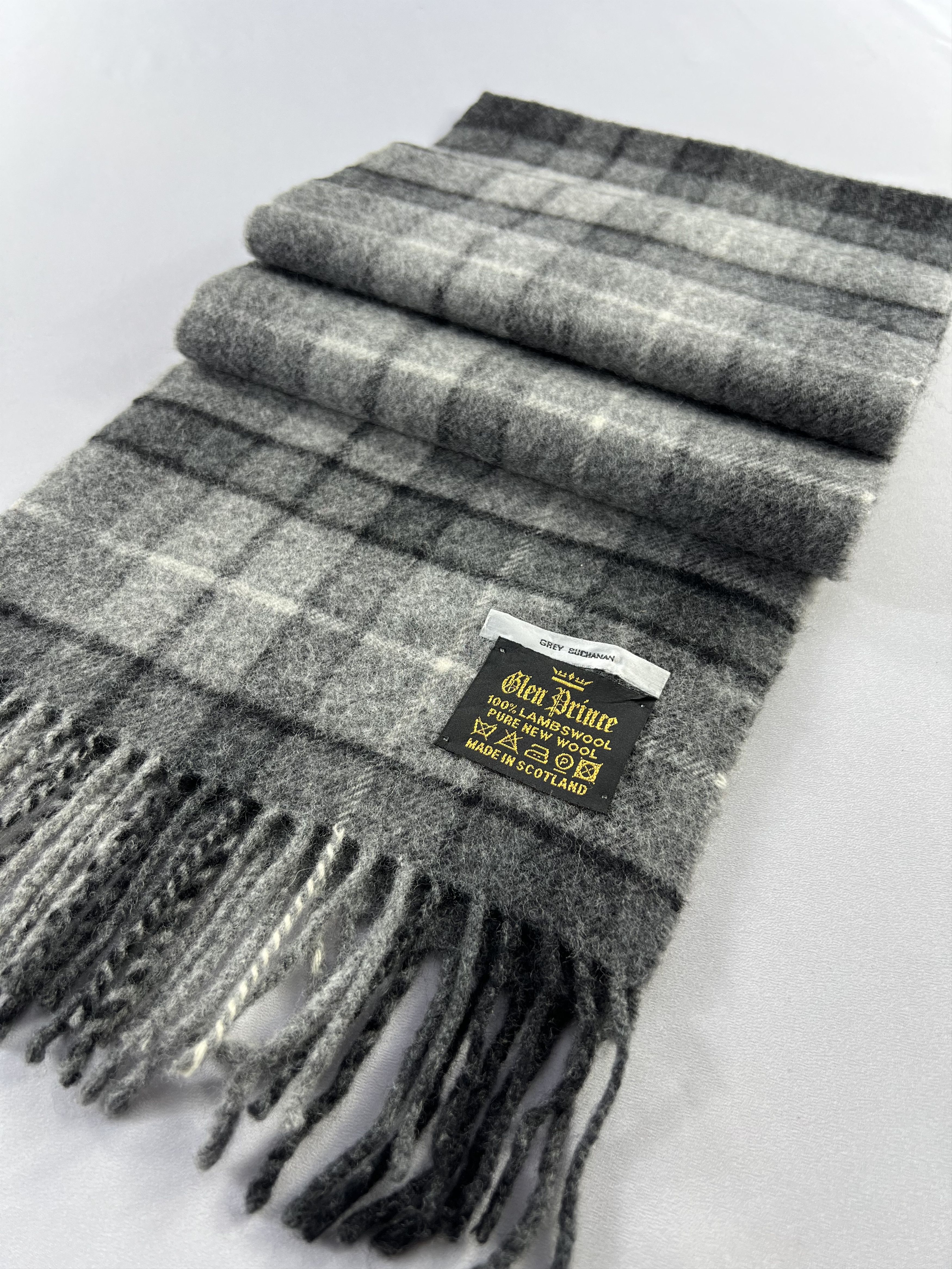 Vintage Glen Prince Scarf / Muffler / Neckwear P1085 Size ONE SIZE - 2 Thumbnail