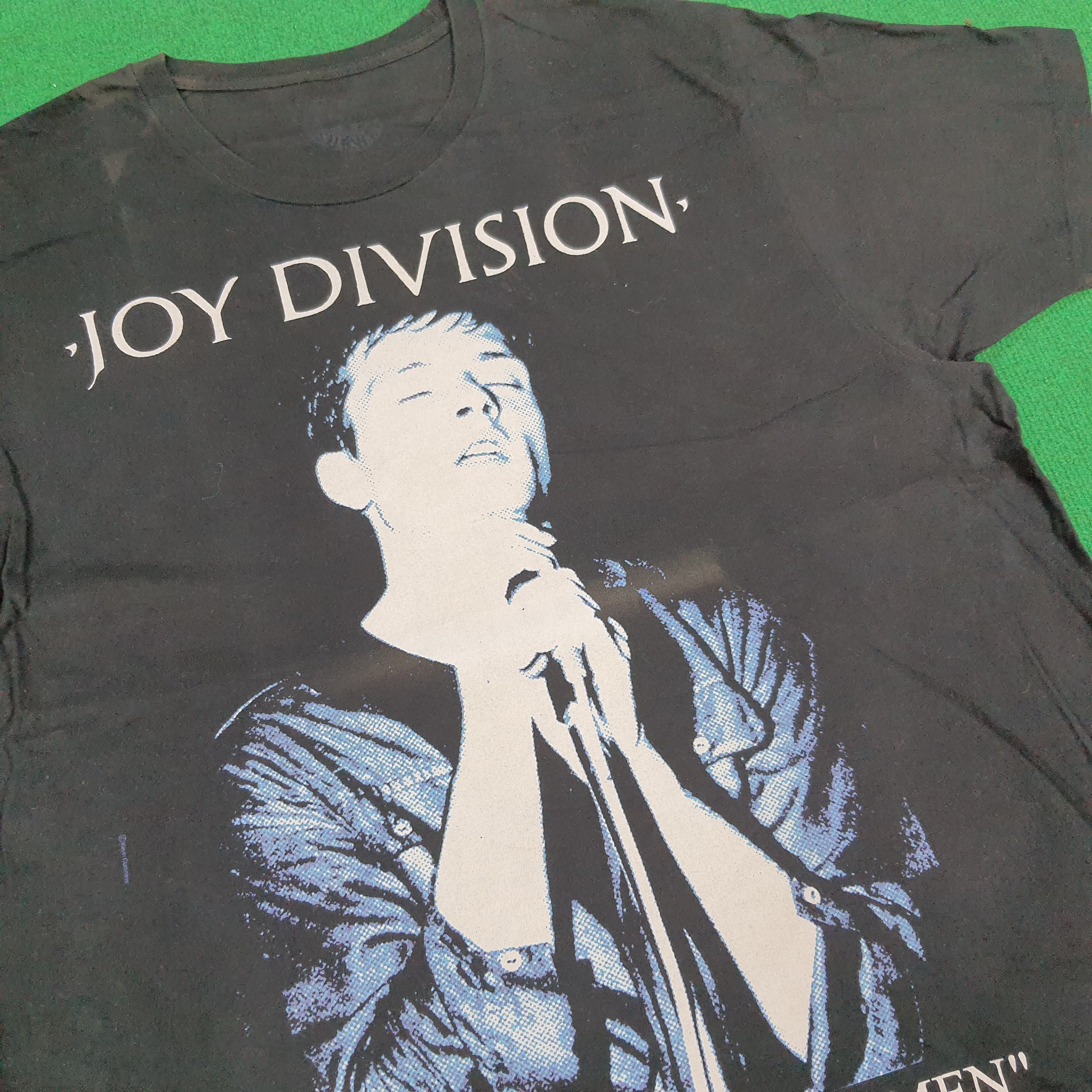 Band Tees × Vintage Vintage Joy Division American Rock Band Tshirt Size US XL / EU 56 / 4 - 2 Thumbnail
