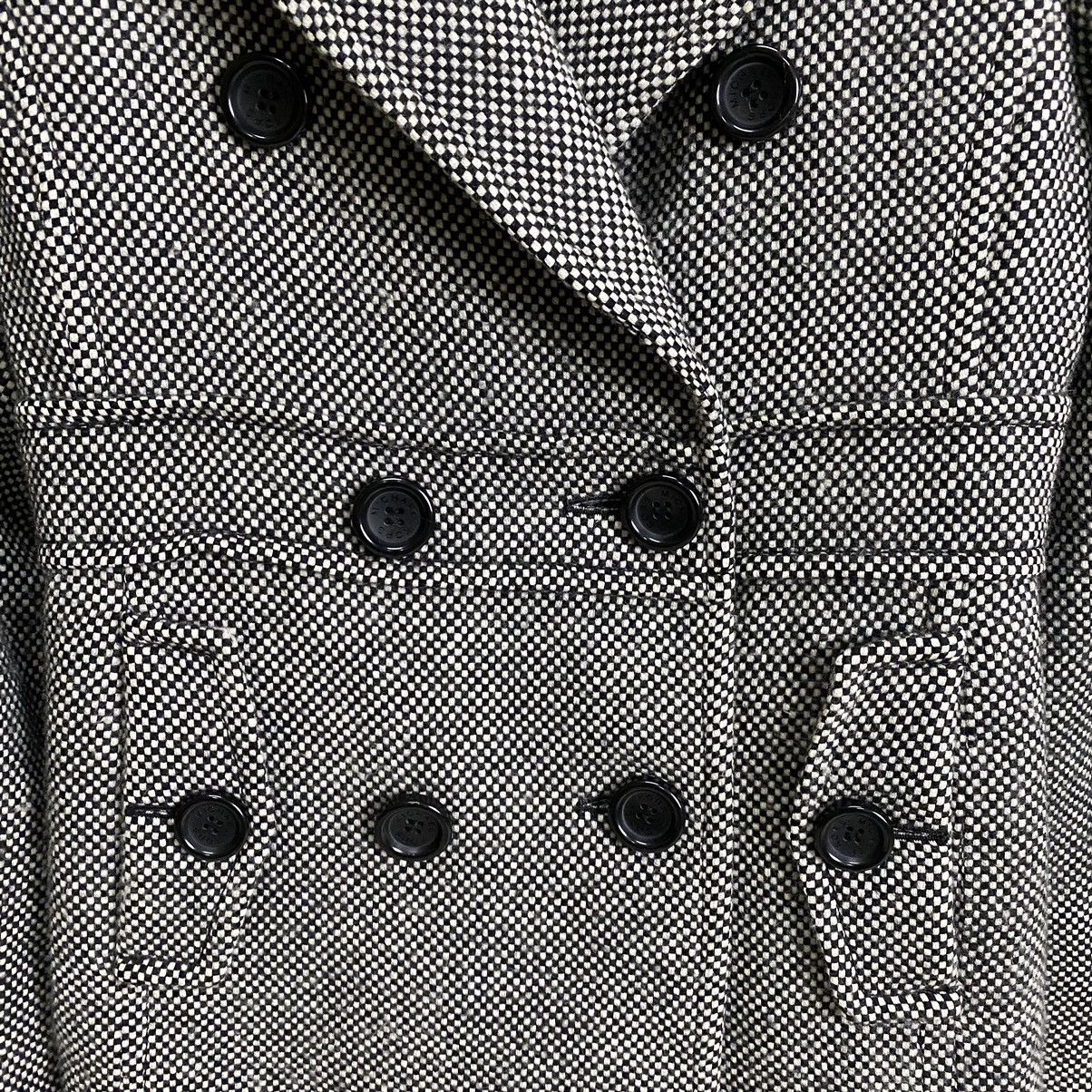 Michael Kors Michael Michael Kors peacoat double button, block check Size S / US 4 / IT 40 - 11 Thumbnail