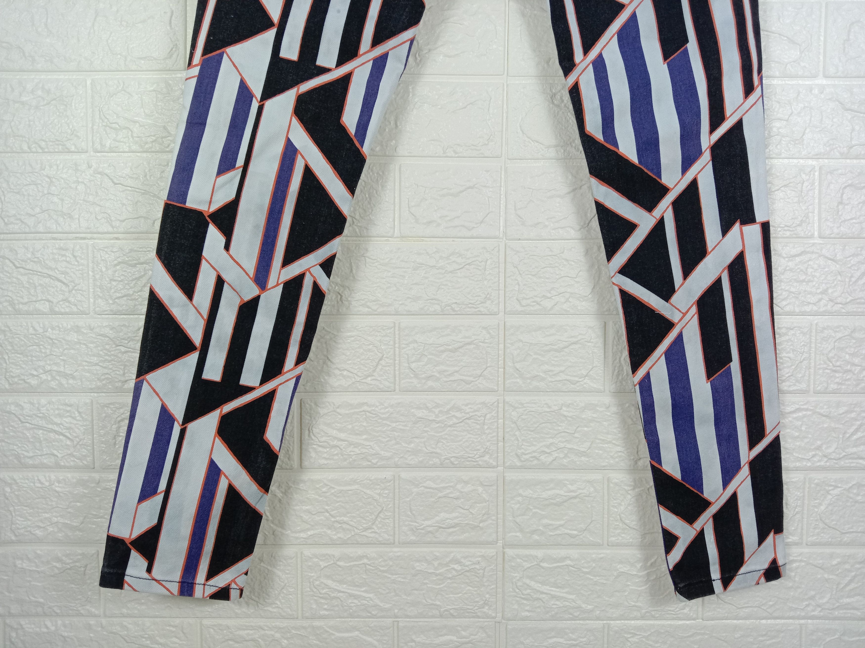Levi's Levi's Geometric Design Multicolor Jeans Size 29" - 8 Thumbnail
