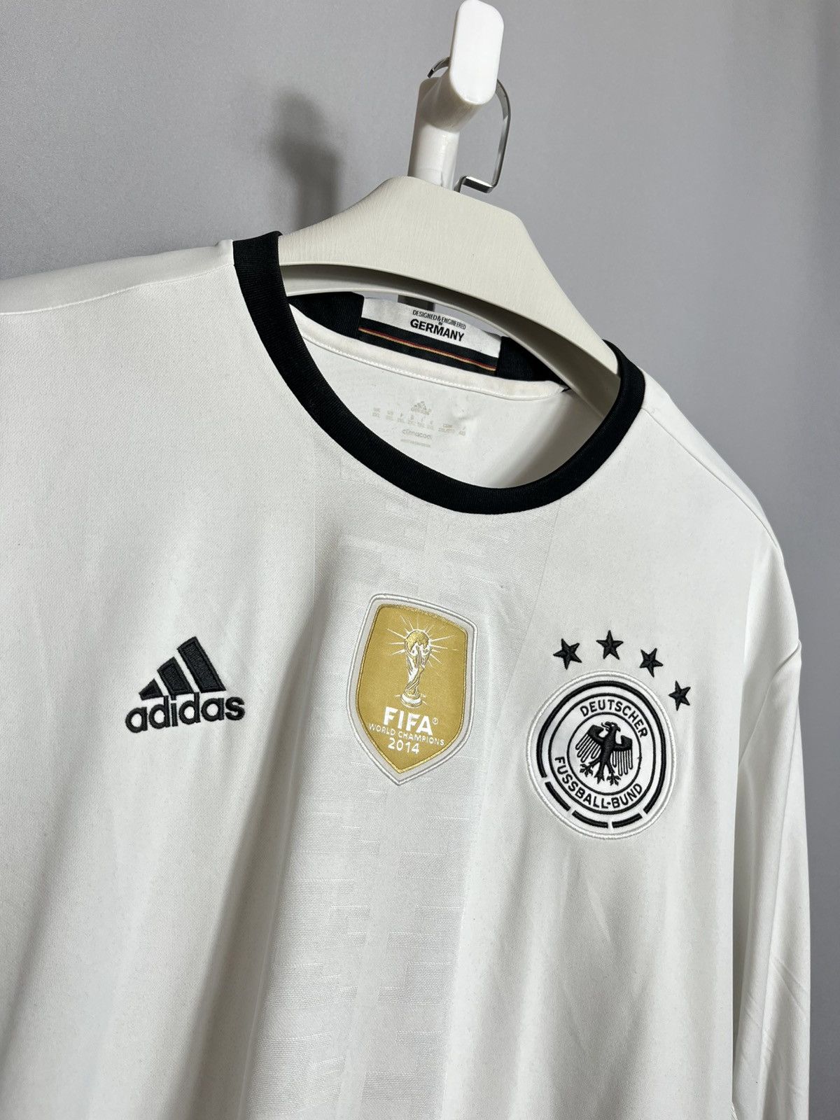 Adidas adidas germany 2014 fifa world champion t-shirt long sleeve Size US XXL / EU 58 / 5 - 2 Thumbnail