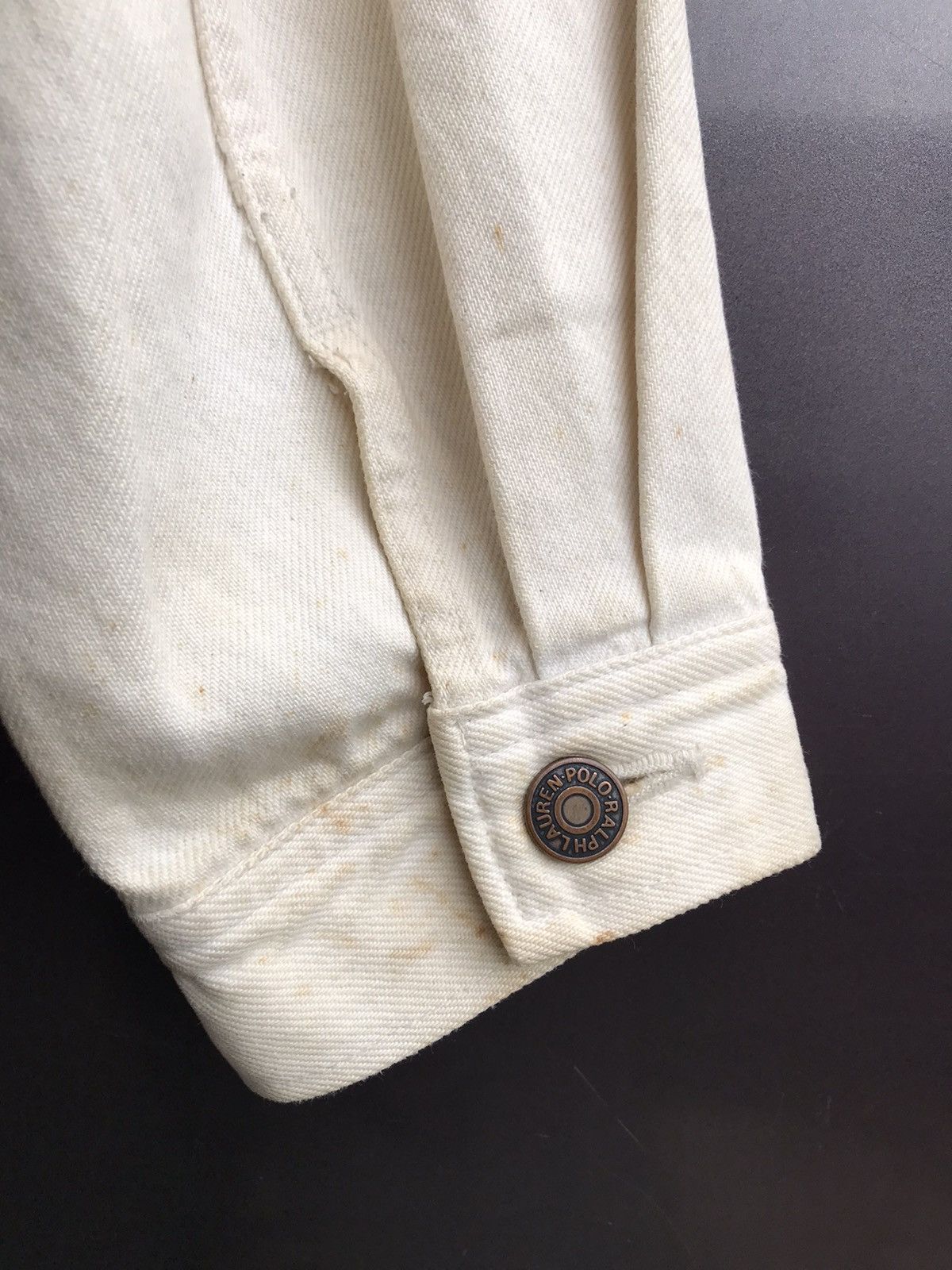 Polo Ralph Lauren Vtg 1992 Polo Ralph Lauren Denim Bear Jacket Size US L / EU 52-54 / 3 - 6 Thumbnail