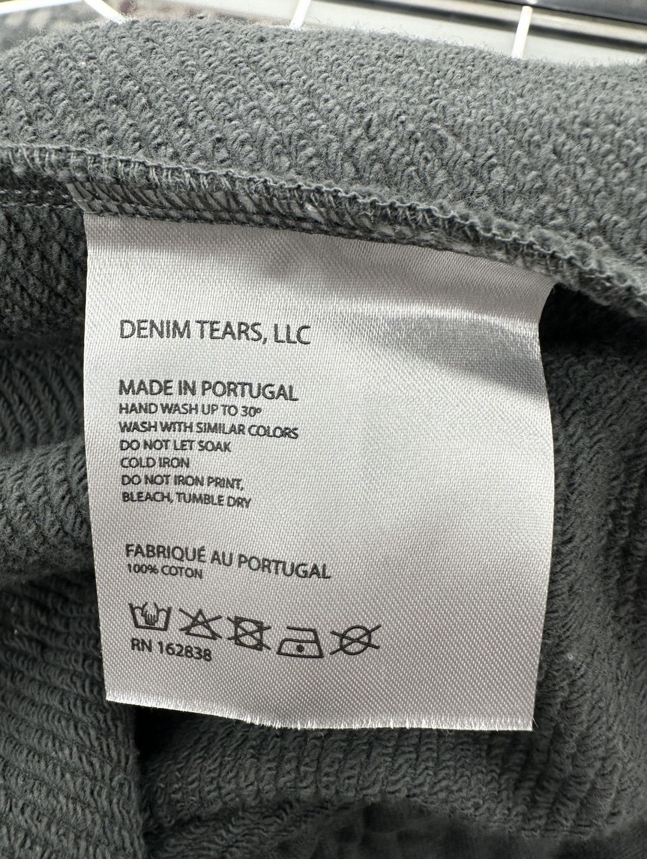 DENIM TEARS Rhinestone Cotton Wreath Sweatpants Medium Size US 32 / EU 48 - 7 Thumbnail