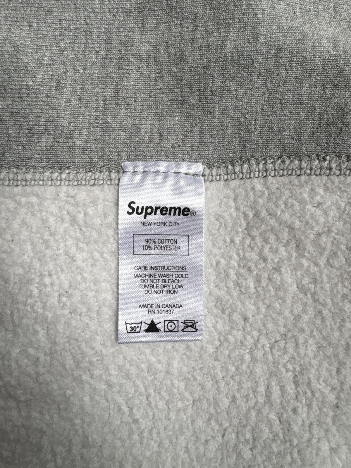 Supreme Supreme Micro Logo Hooded Sweatshirt Size US M / EU 48-50 / 2 - 5 Thumbnail