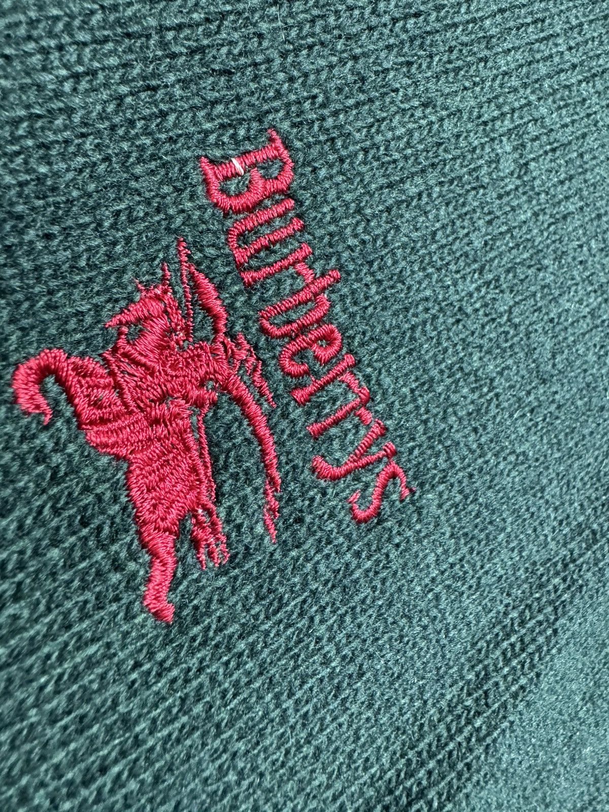 Burberry Burberrys Wool Vintage 90’s Sweater Green Size L Size US L / EU 52-54 / 3 - 5 Thumbnail