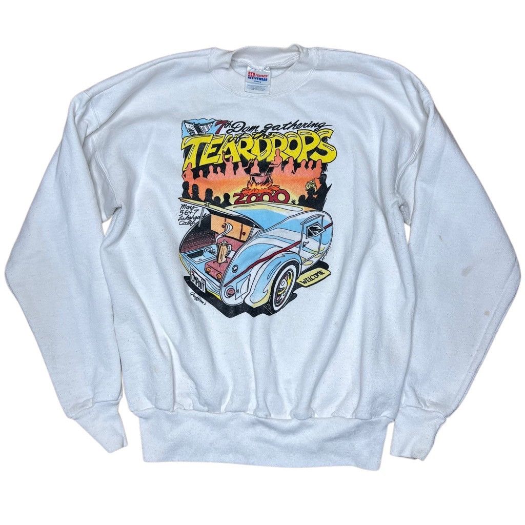 Vintage Vintage Hot Rod Car Show Sweatshirt Crewneck Medium Size US M / EU 48-50 / 2 - 1 Thumbnail
