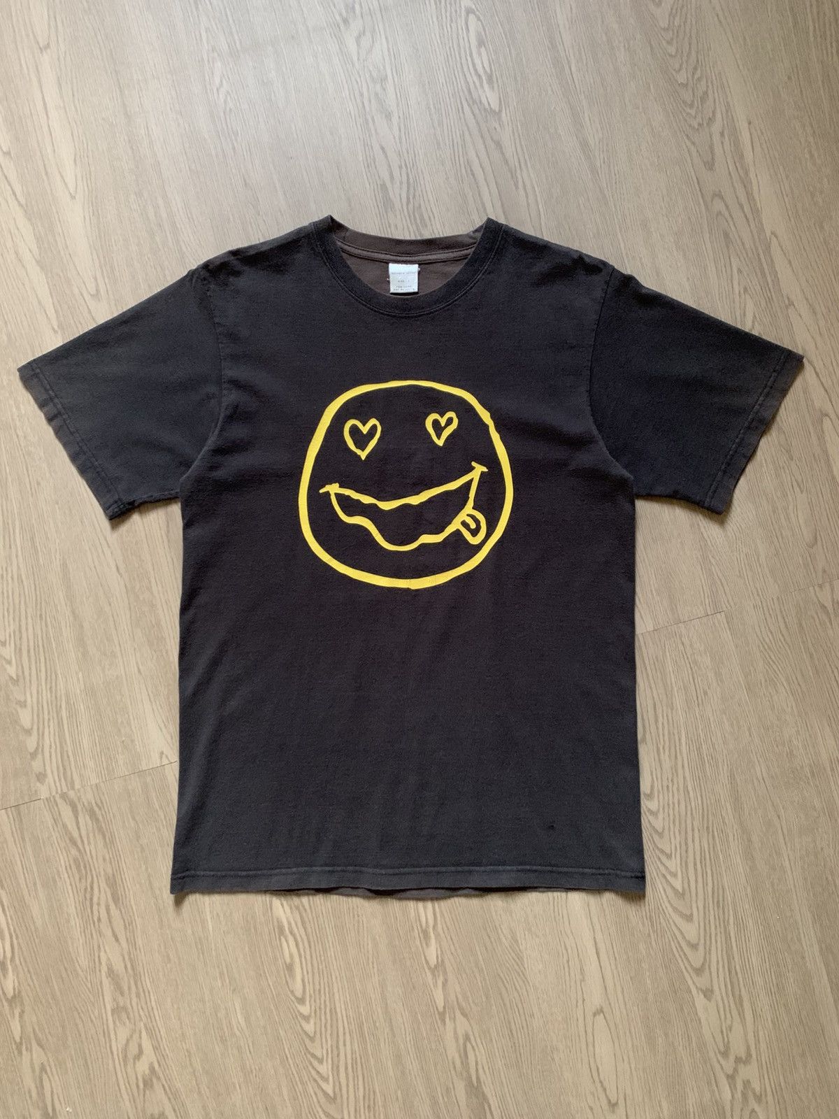 Number (N)ine Vintage SS02 Number Nine Nirvana Smiley Tshirt Size US M / EU 48-50 / 2 - 1 Thumbnail