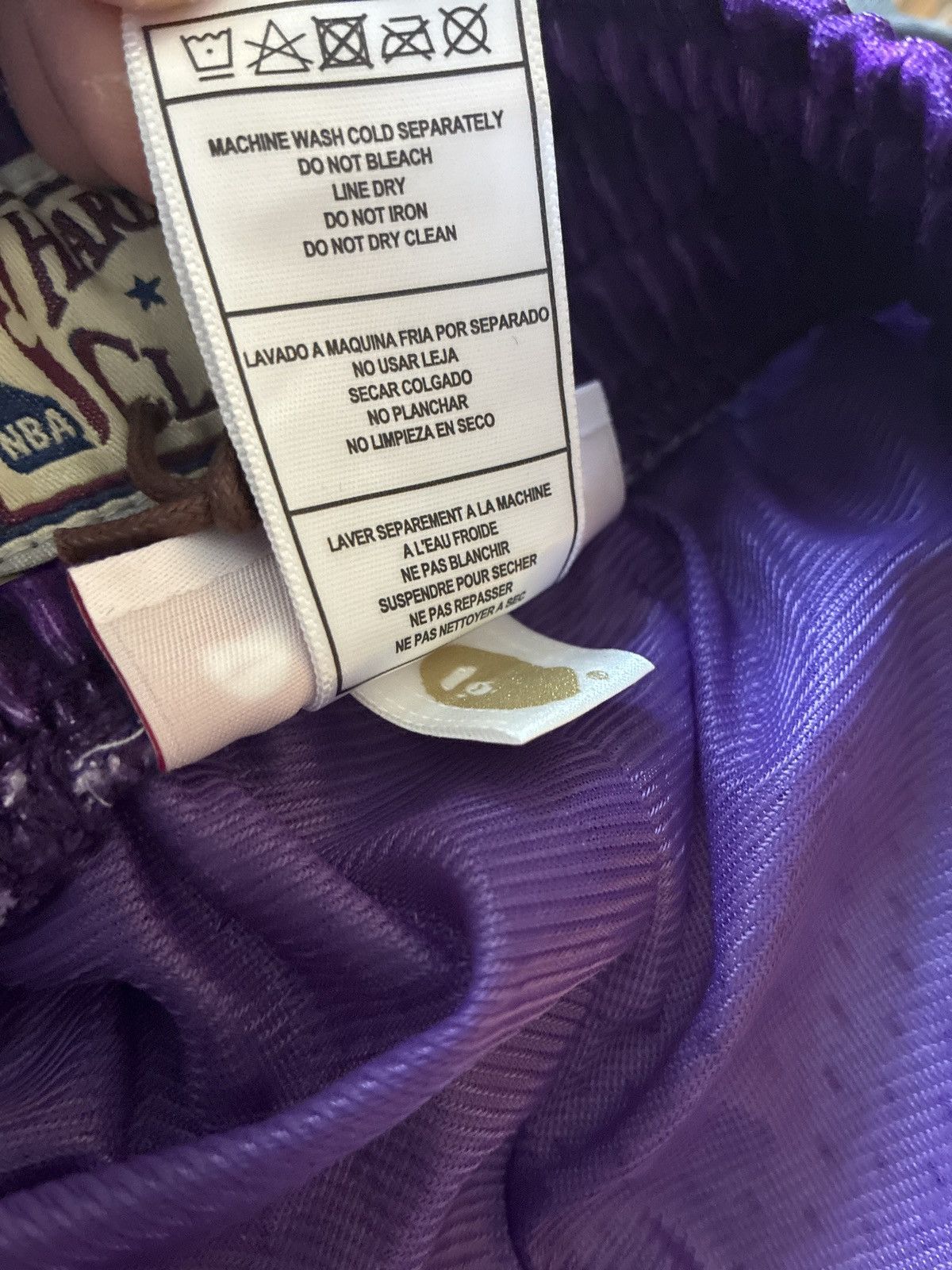 Bape × Mitchell & Ness NEW Bape x Mitchell & Ness Los Angeles Lakers Shorts Size US 30 / EU 46 - 9 Thumbnail