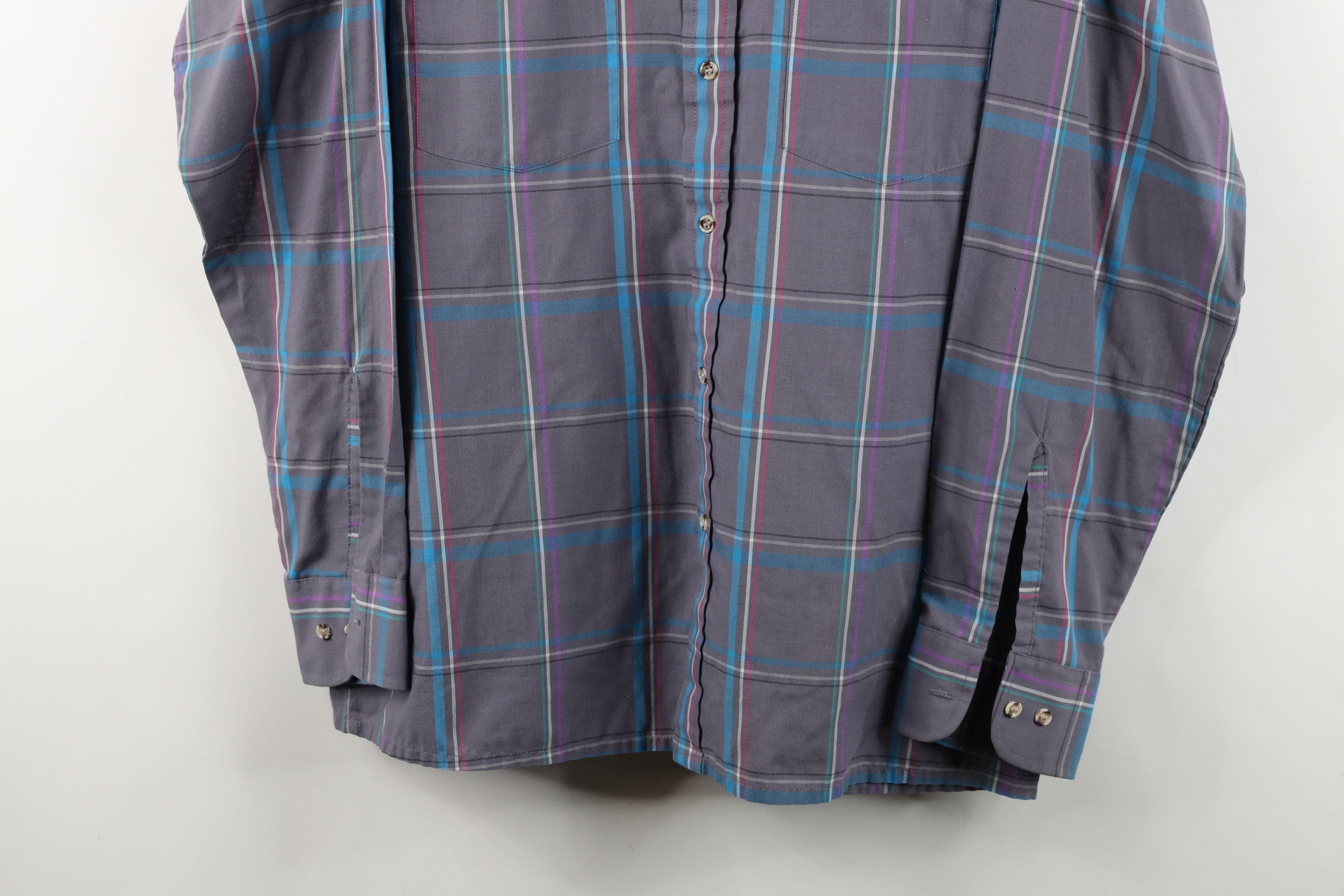 Vintage Vintage 80s 90s Streetwear Pocket Collared Button Down Shirt Size US M / EU 48-50 / 2 - 3 Thumbnail