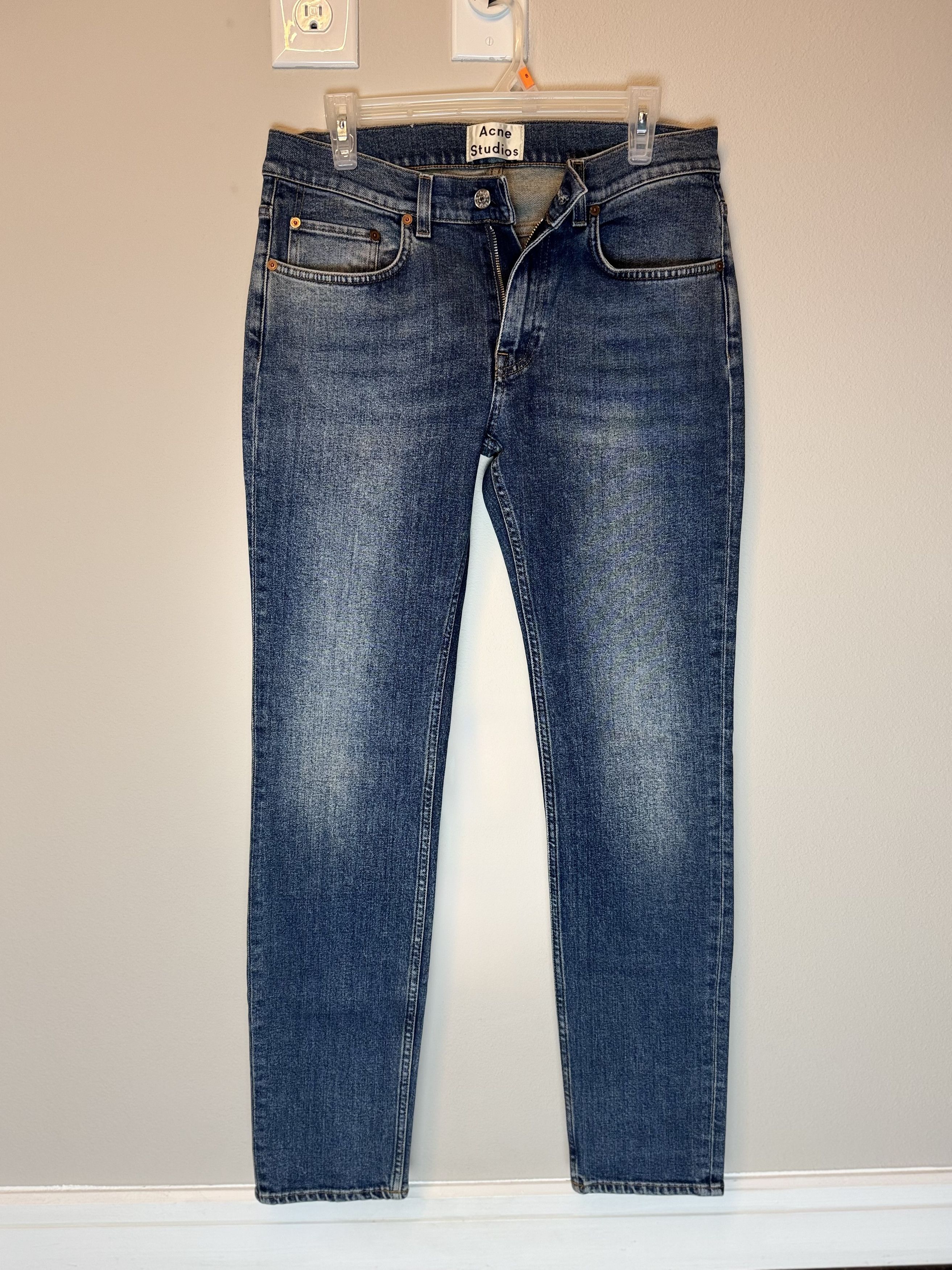 Acne Studios Acne Studios Indigo Washed Denim Size US 32 / EU 48 - 2 Thumbnail