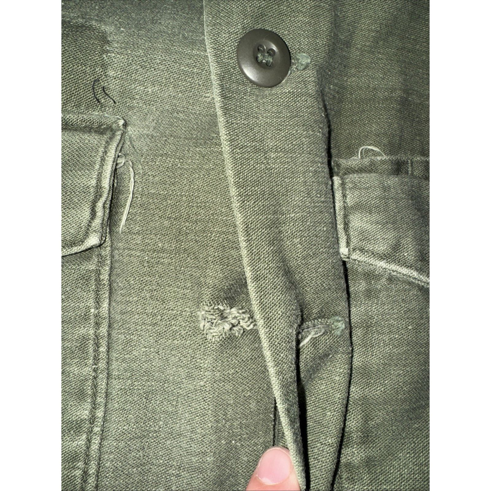 Vintage Vintage 1972 U.S. Army Utility Shirt OG-107 Cotton Ferguson Size US M / EU 48-50 / 2 - 3 Thumbnail