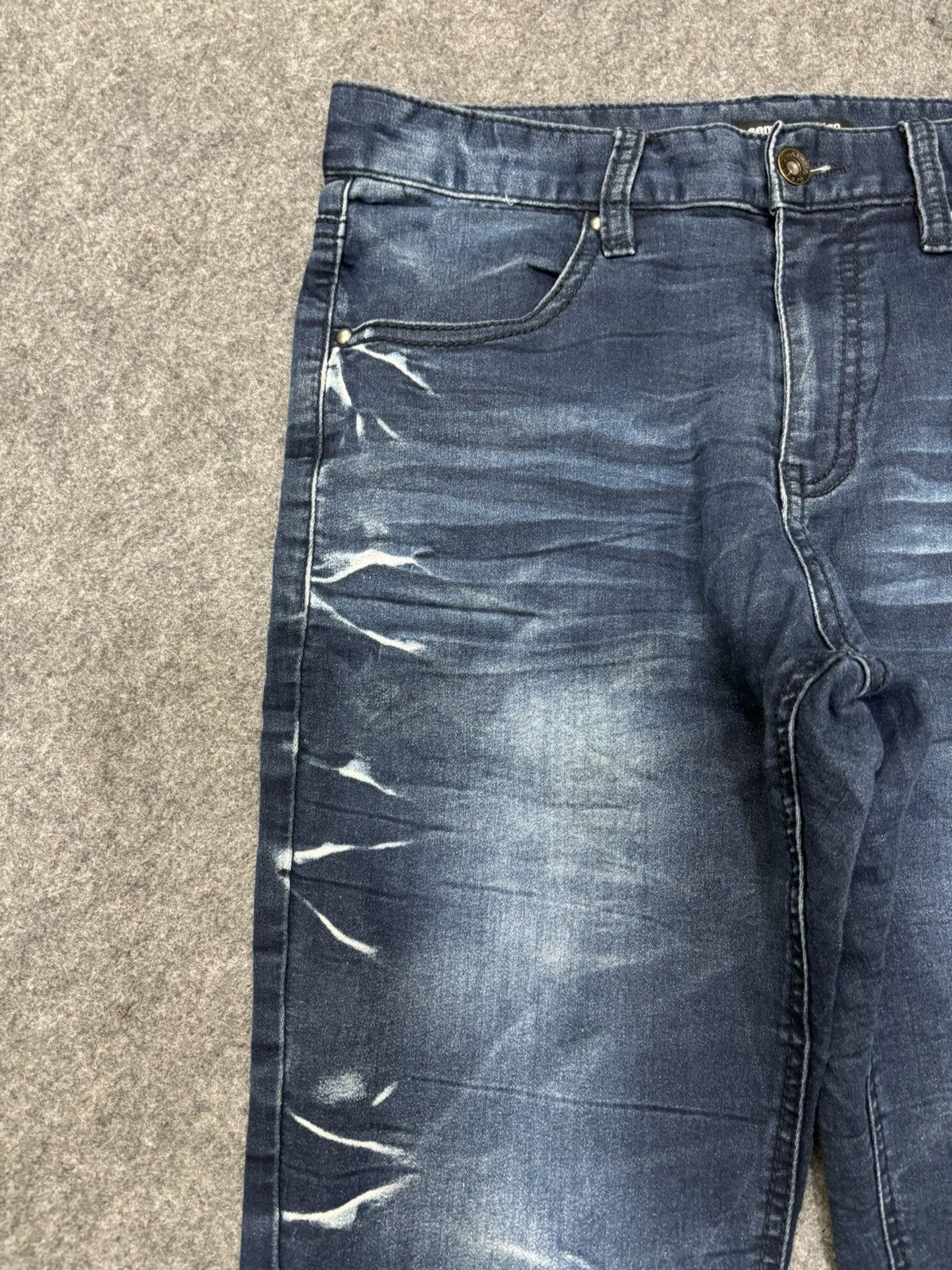 semanticdesign 💥Insane💥semanticdesign Sick Fades Skinny Stretch Pant F647 Size US 30 / EU 46 - 4 Thumbnail
