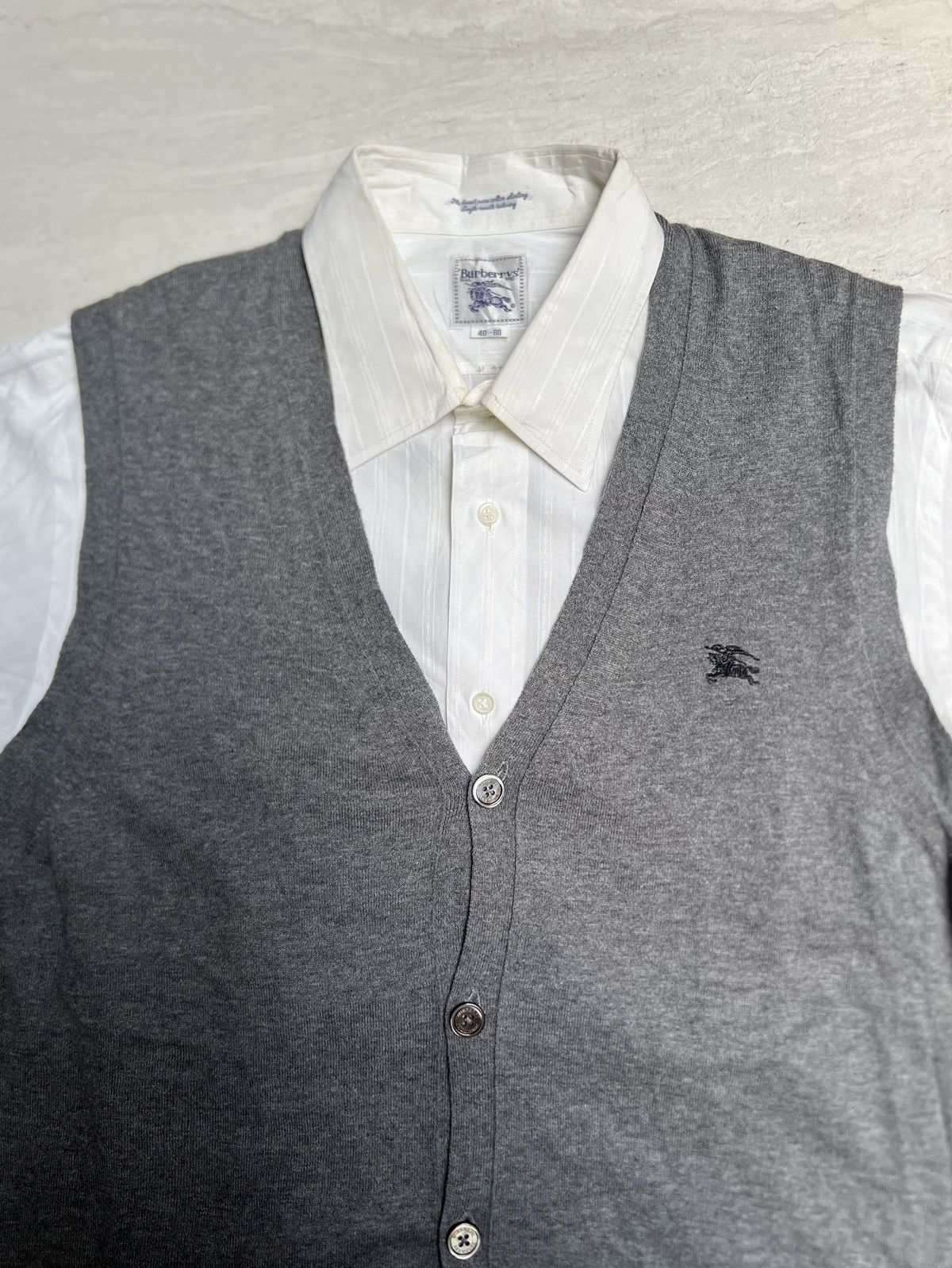 Burberry BURBERRY London Shirt Vest Size US S / EU 44-46 / 1 - 3 Thumbnail