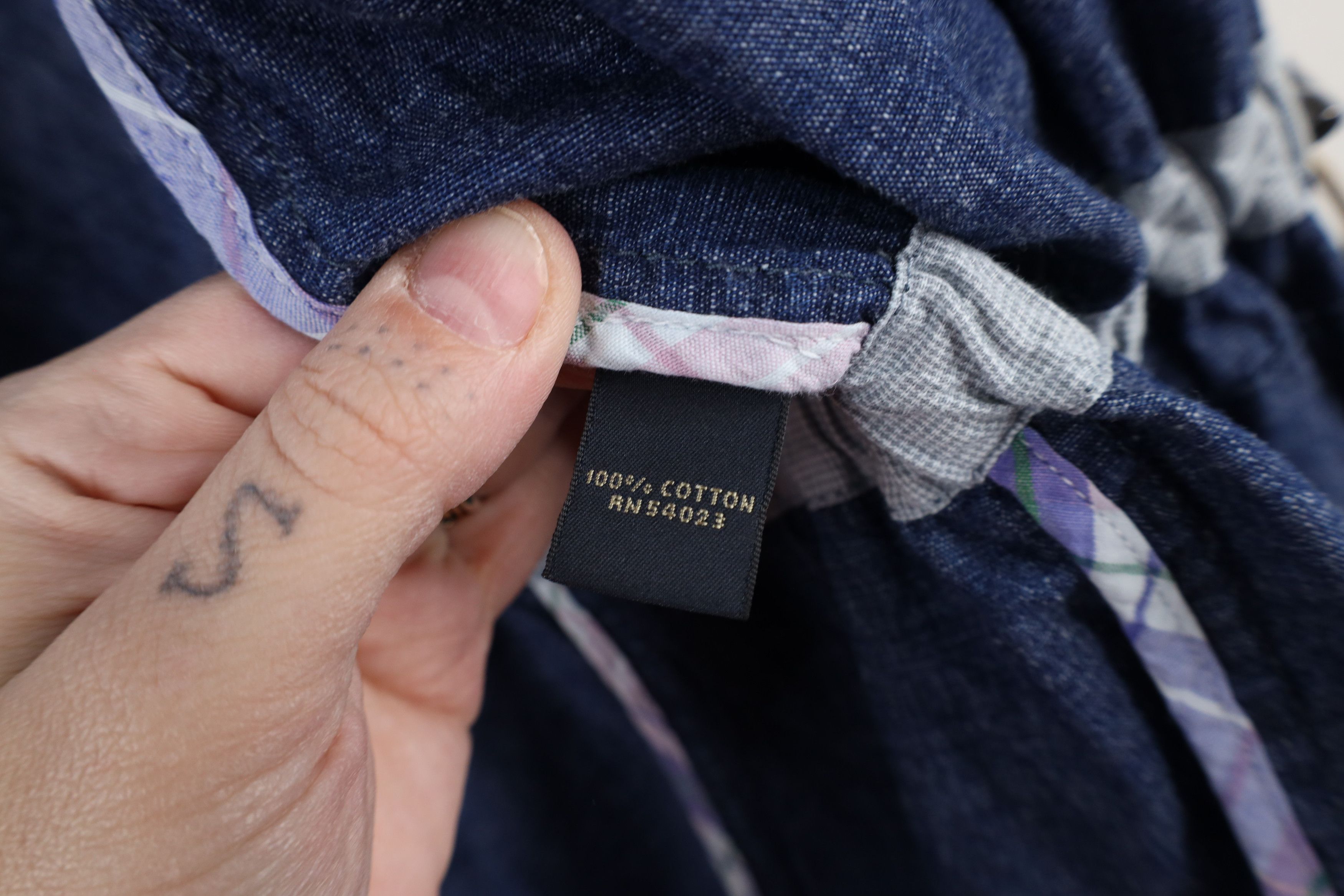 Banana Republic × Vintage Bananan Republic Denim Button Shirt Jacket Jac Shirt Blue Size XL / US 12-14 / IT 48-50 - 9 Thumbnail