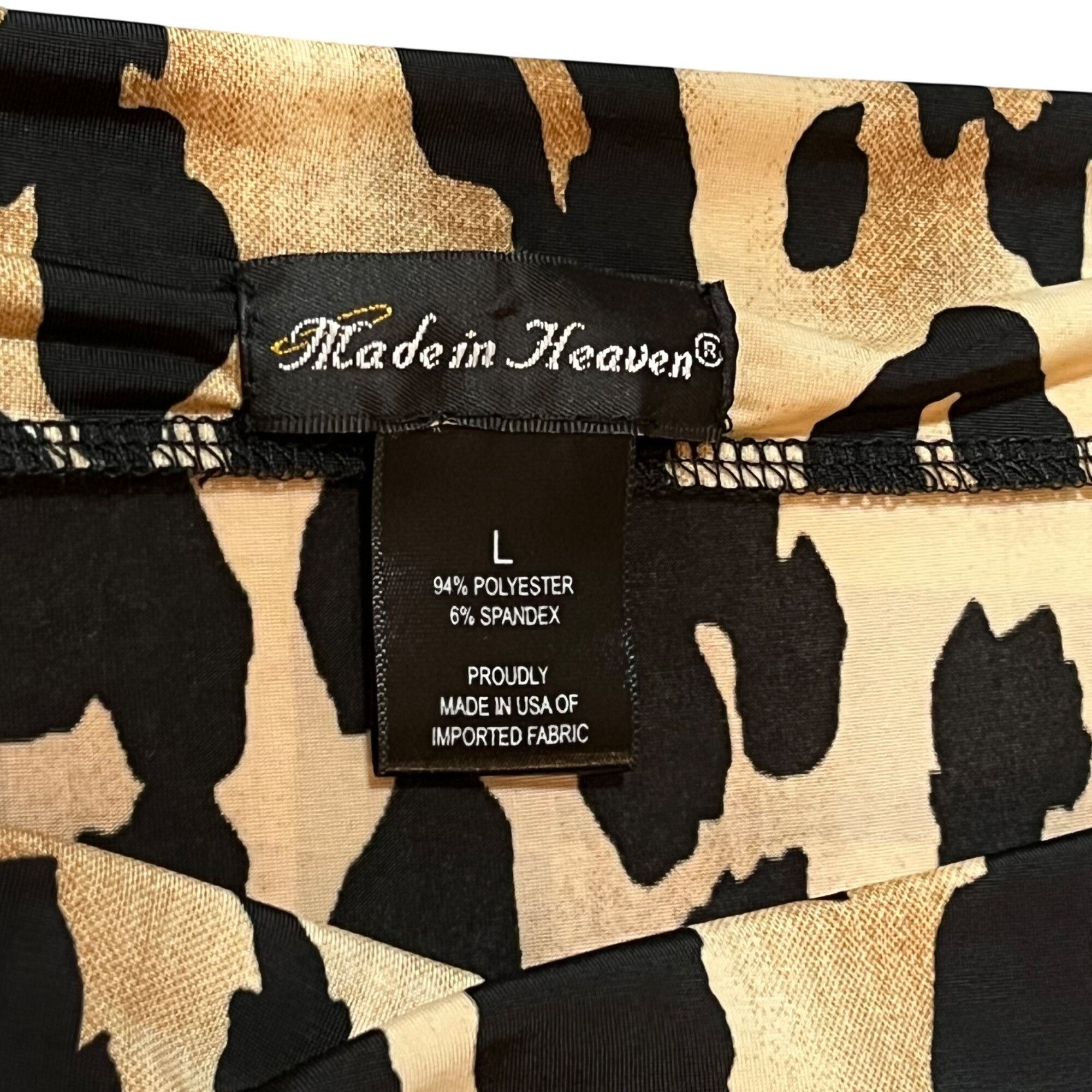 Other Made In Heaven Women's Leopard Sleeveless Top L Layering St Size L / US 10 / IT 46 - 4 Thumbnail