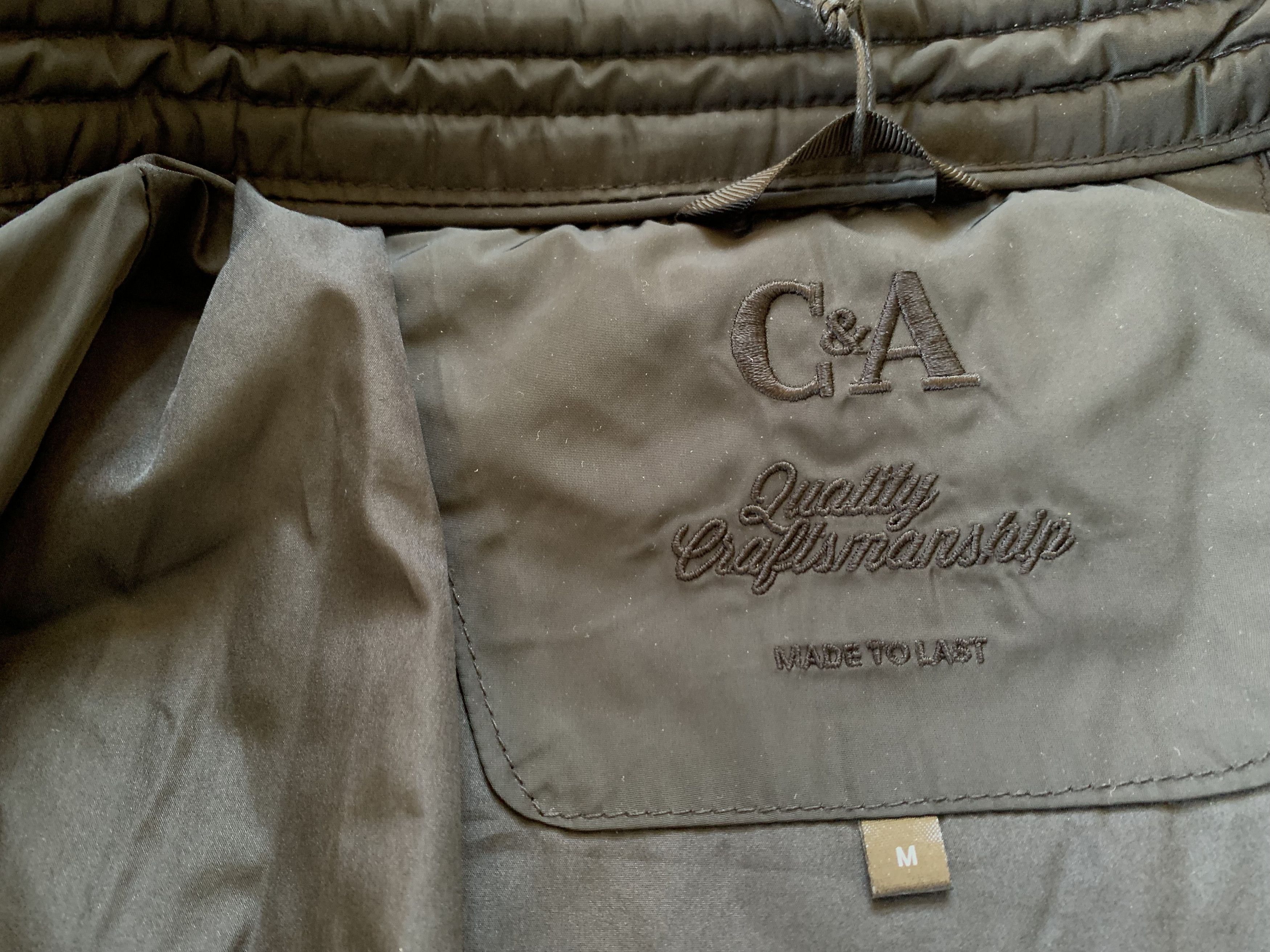 C&A C&A New Black Quilted Jacket Size US M / EU 48-50 / 2 - 6 Thumbnail