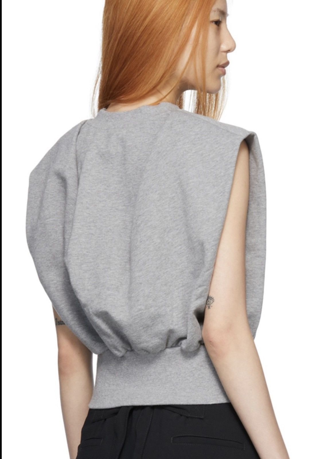 3.1 Phillip Lim 3.1 PHILLIP LIM Gray Cotton Camisole Size M / US 6-8 / IT 42-44 - 3 Thumbnail