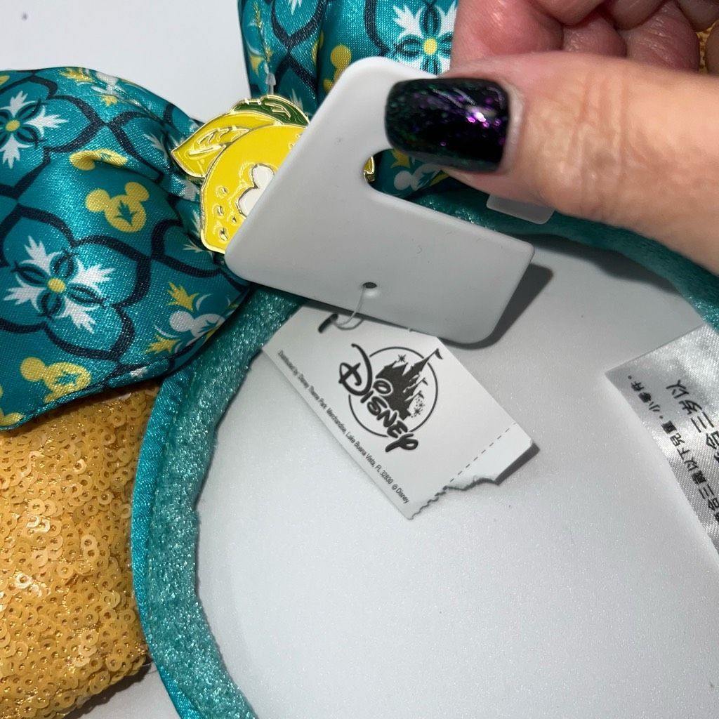 Disney Disney “Salud!” Lemon and Sequin Epcot World Showcase Italy Minnie Ears Size ONE SIZE - 7 Thumbnail