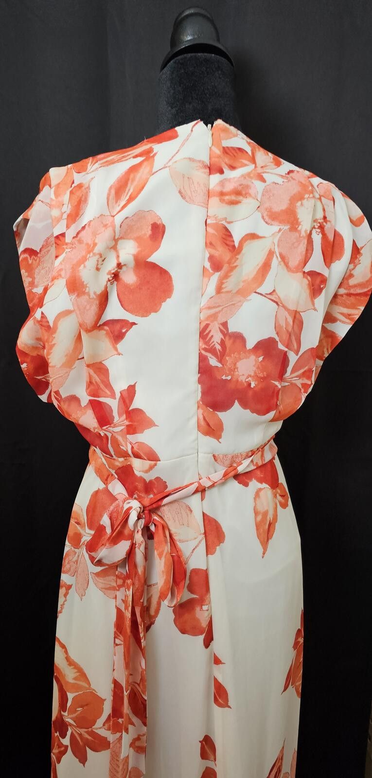 Other Eliza J Dress White & Red Womens Size 6 Floral Size M / US 6-8 / IT 42-44 - 6 Thumbnail
