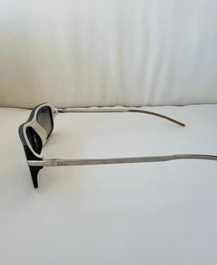 Dior × John Galliano × Vintage Christian Dior Sunglasses Men Monday Ski Pop Shield Vintage Size ONE SIZE - 3 Thumbnail