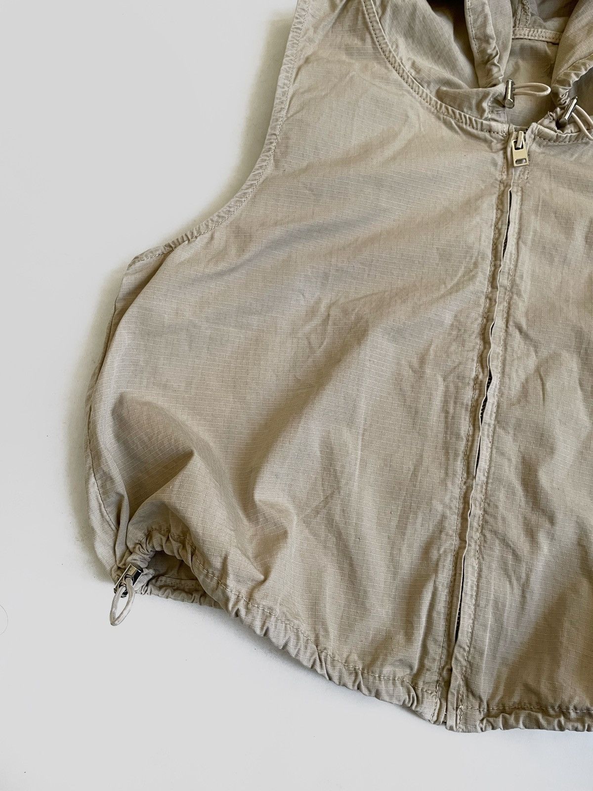 20471120 Crop zip vest Japanese style Size M / US 6-8 / IT 42-44 - 6 Thumbnail