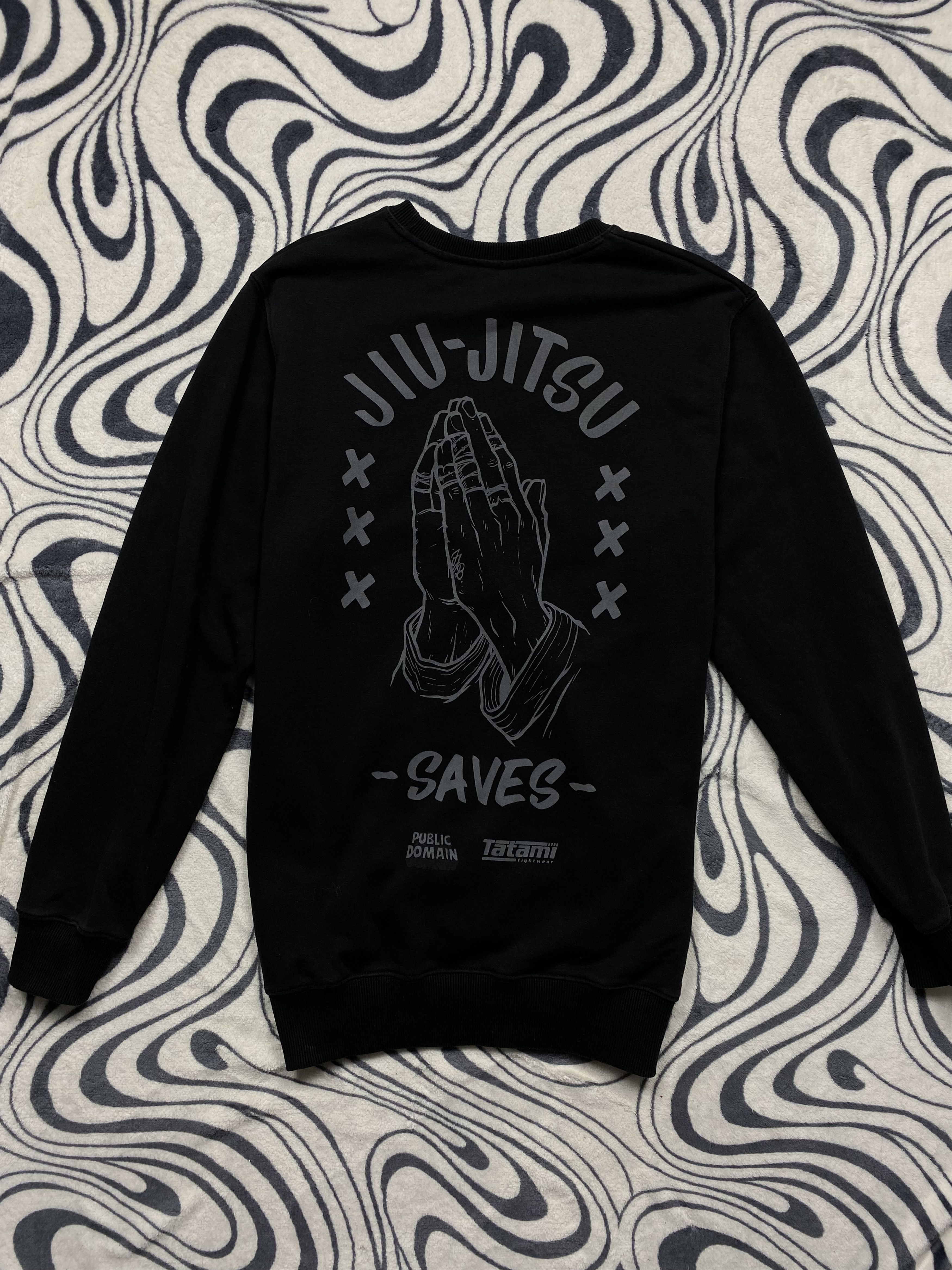 Japanese Brand × Tapout × UFC Jiu-Jitsu Vintage Mens Sweatshirt Y2K Size US M / EU 48-50 / 2 - 1 Thumbnail