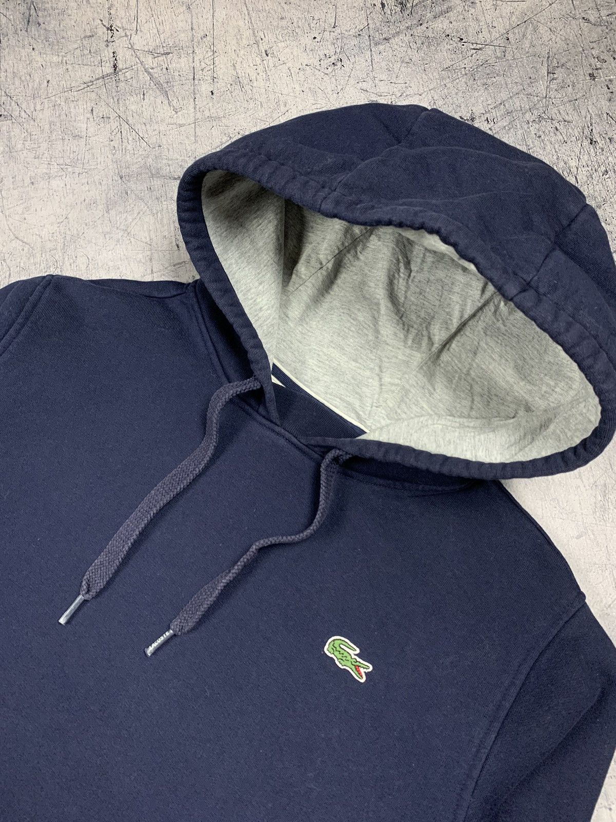 Lacoste Designer Lacoste Hoodie Luxury Streetwear Navy Blue Size S Size US S / EU 44-46 / 1 - 4 Thumbnail