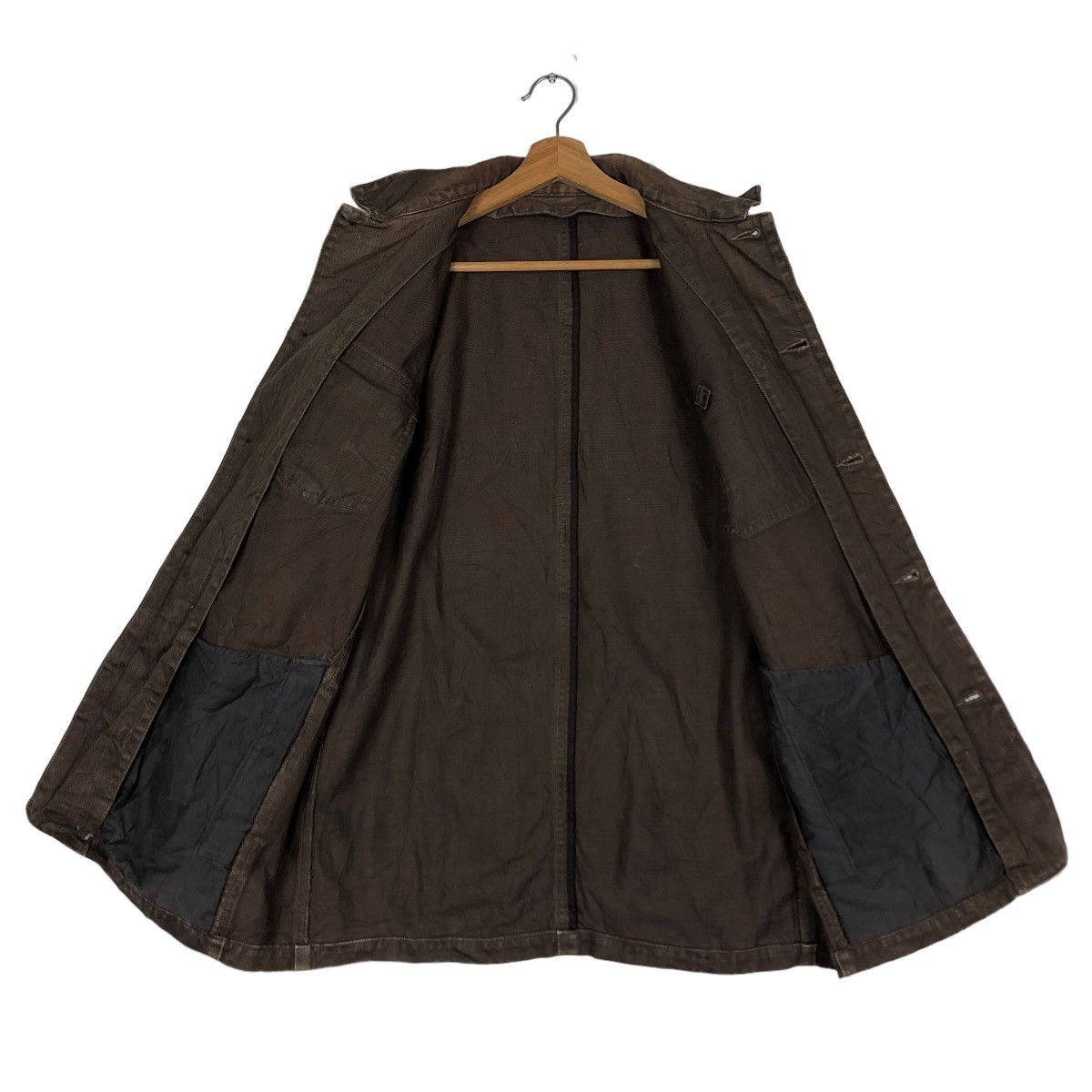 Japanese Brand 🔥Vintage Chore Work Jacket Japan Made Issey Miyake Design Size US M / EU 48-50 / 2 - 13 Thumbnail