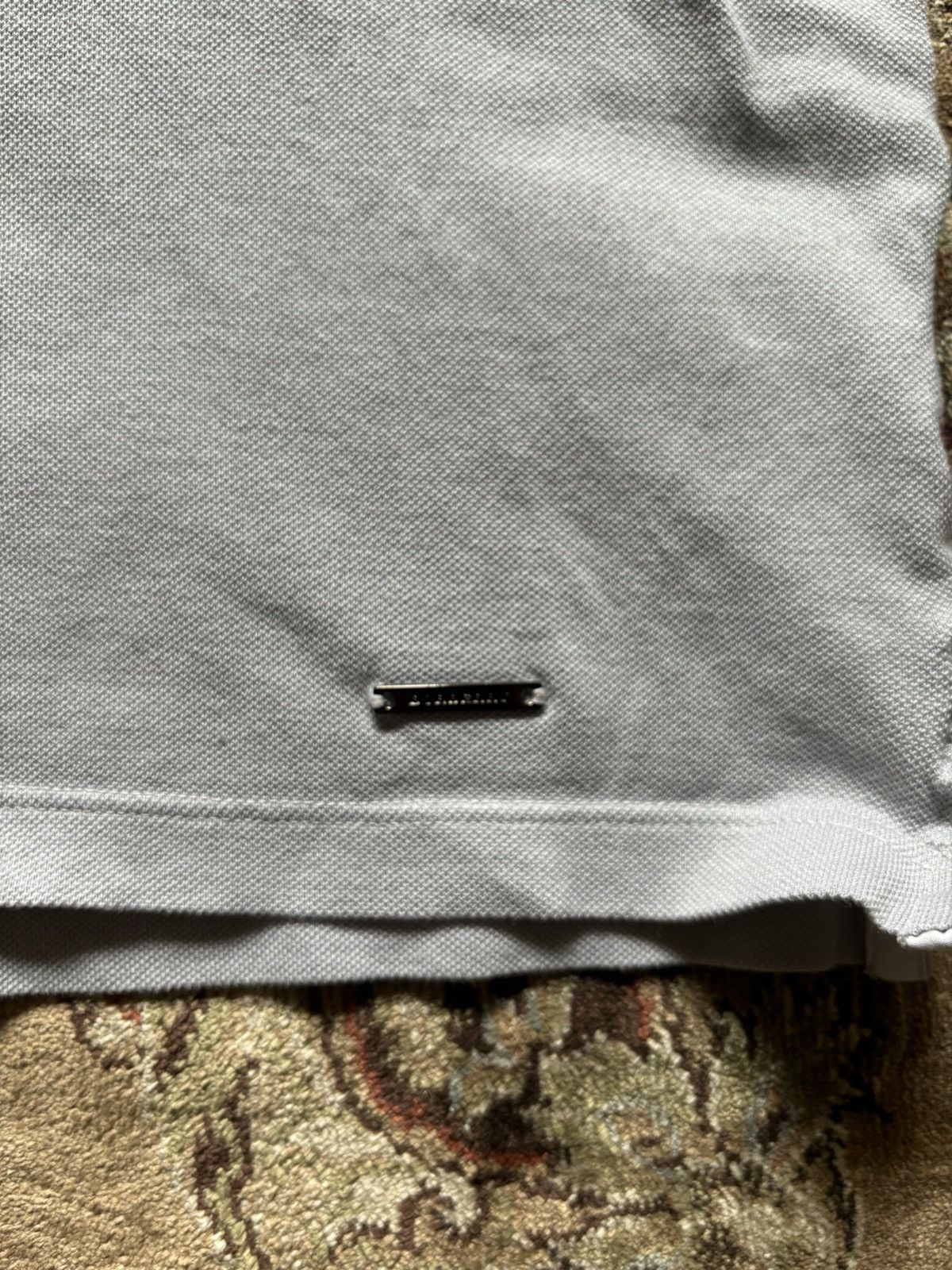 Burberry × Designer × Vintage Vintage Burberry London Polo Button-up Size US XL / EU 56 / 4 - 2 Thumbnail