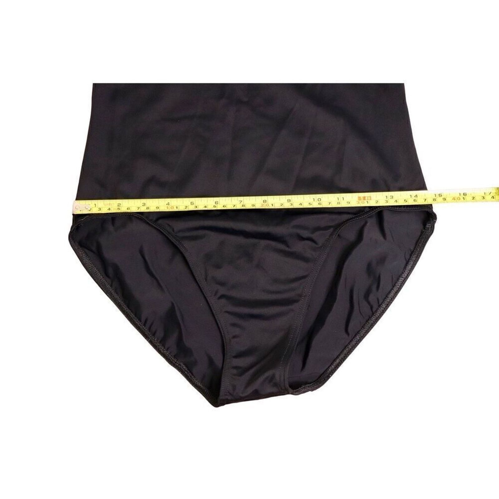 Other Black Athletic U Back One Piece Swimsuit Moderate MEDIUM Size M / US 6-8 / IT 42-44 - 6 Thumbnail