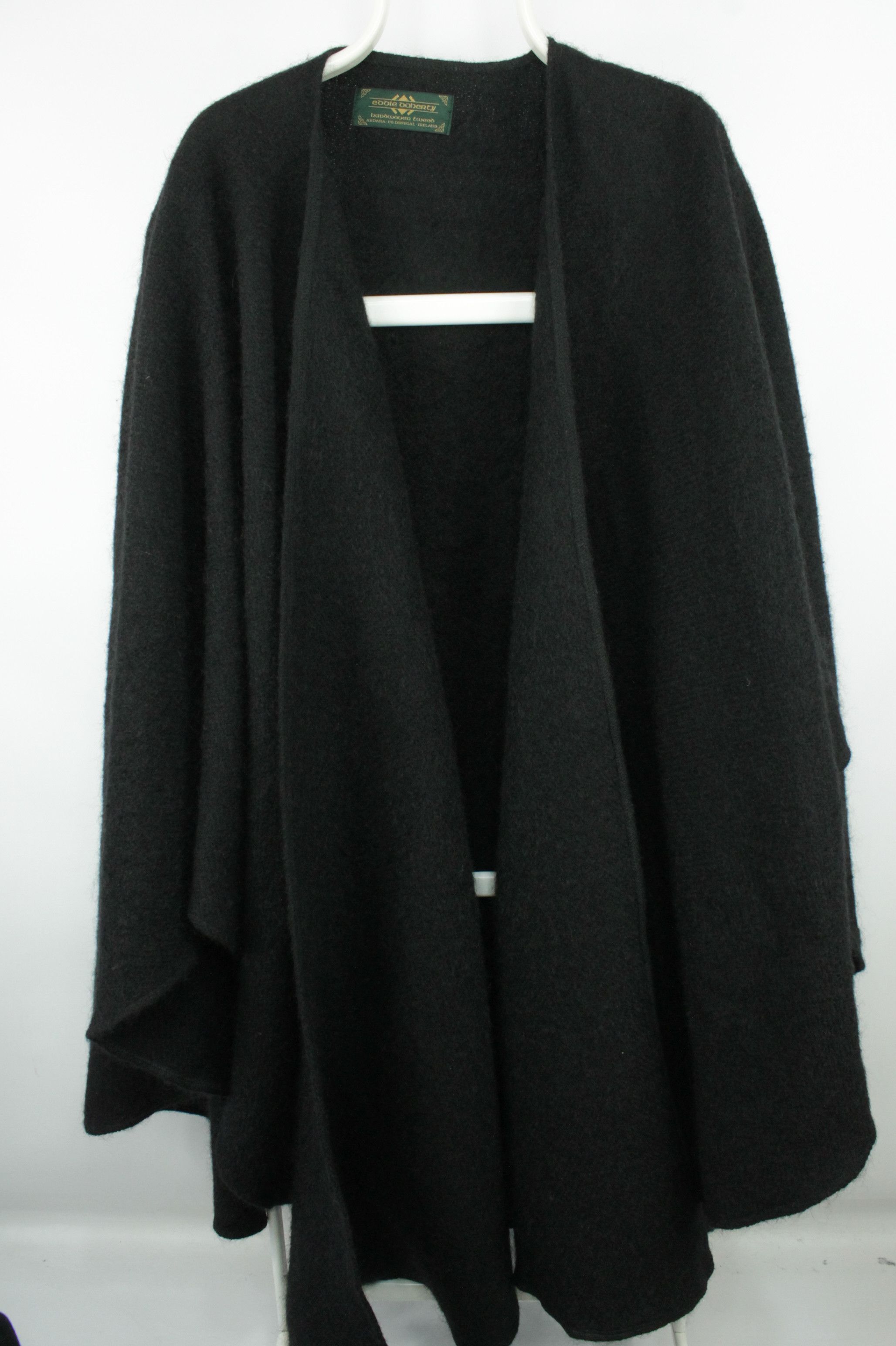 Other Eddie Doherty Tweed Handwoven Lagenlook Cape Coat Size ONE SIZE - 2 Thumbnail