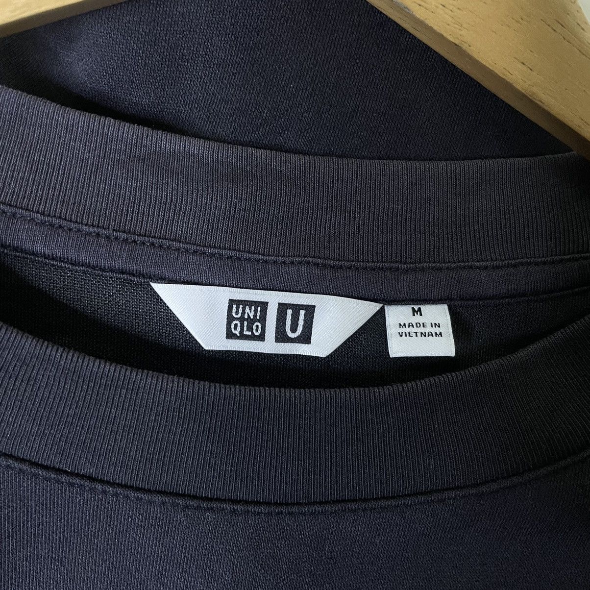 Christophe Lemaire × Uniqlo Christophe Lemaire For Uniqlo Black Blank Airism T Shirt Size US M / EU 48-50 / 2 - 2 Thumbnail