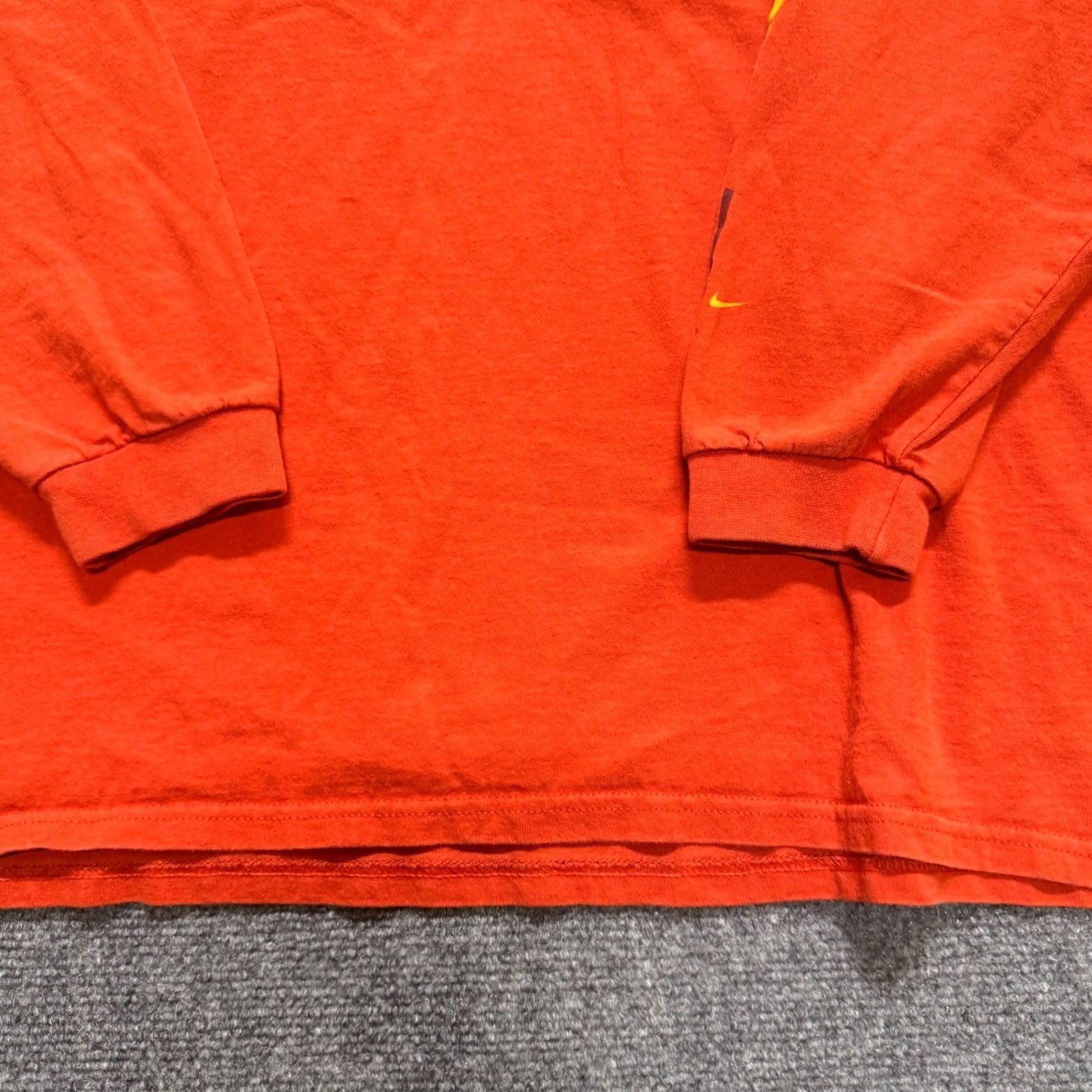 Nike VINTAGE Nike Long Sleeve Shirt Men 2XLT Red Cotton Blend Sliver Tag 2000s Activewear Nike Shirt Mens 2XLT Size US XXL / EU 58 / 5 - 7 Thumbnail