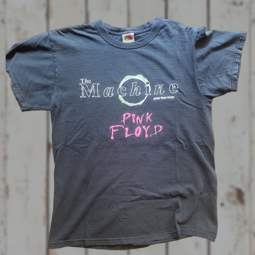 Fruit Of The Loom VINTAGE The Machine Performs Pink Floyd Tribute Tour T-Shirt Black M Shirt Men Vintage Medium M Black 80s 90s Concert Tee Size US M / EU 48-50 / 2 - 1 Thumbnail