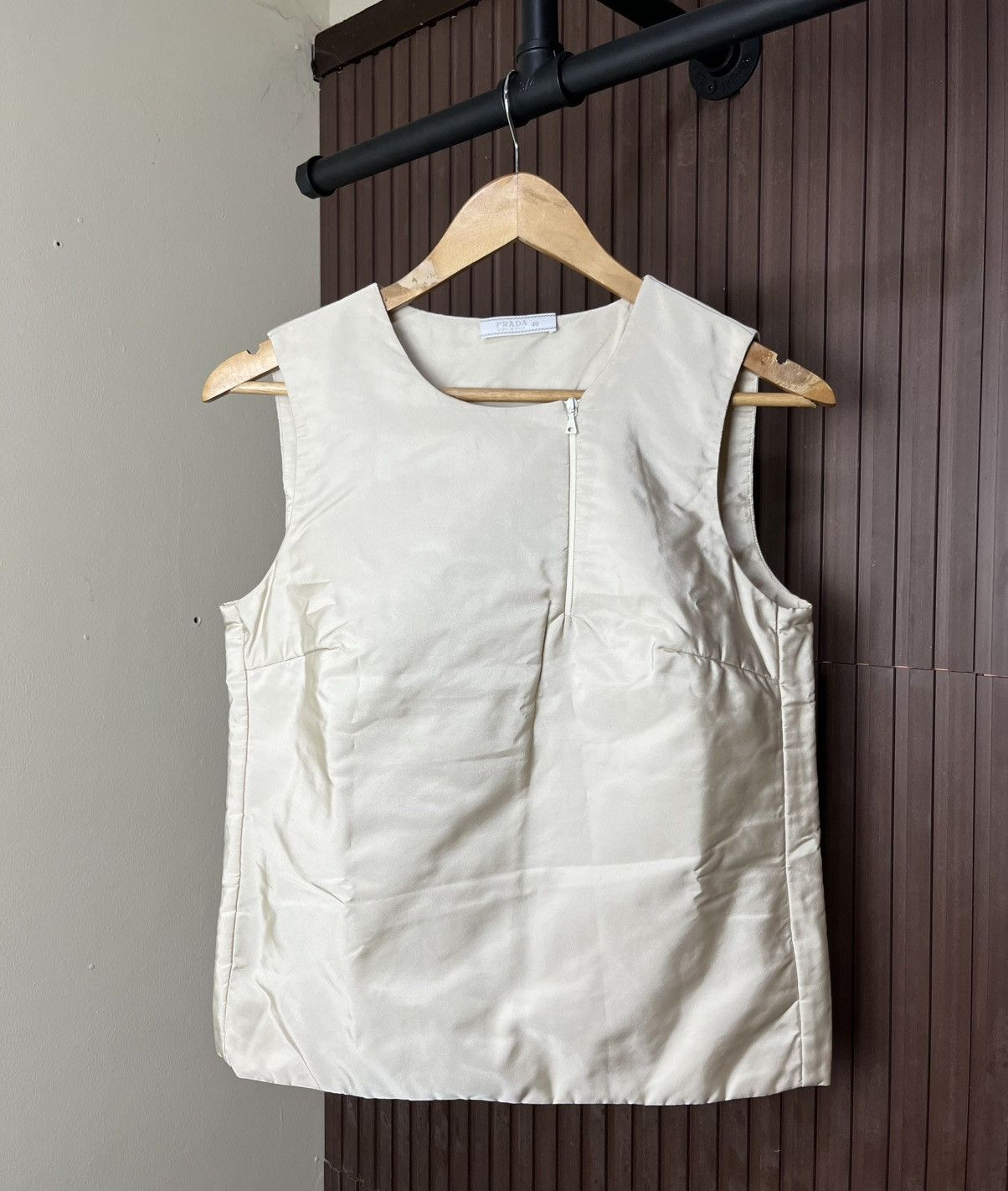 Prada SS/1998 Padded Silk Vest