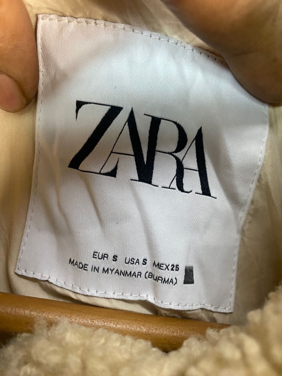 Zara Zara beggie croptop fleece jacket Size S / US 4 / IT 40 - 6 Thumbnail