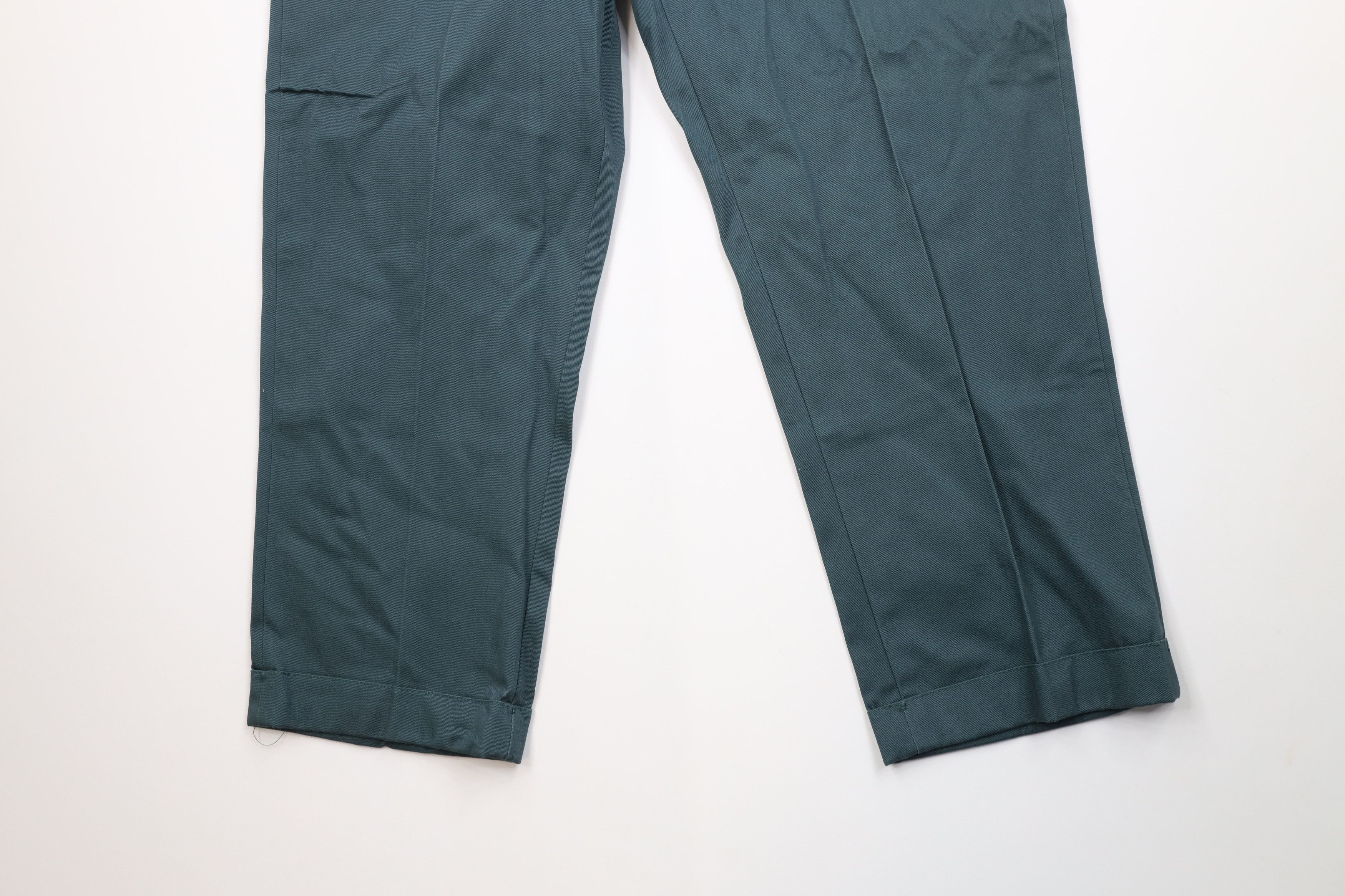 Vintage Deadstock Vintage 60s Cotton Twill Pants Green USA Size US 36 / EU 52 - 4 Thumbnail