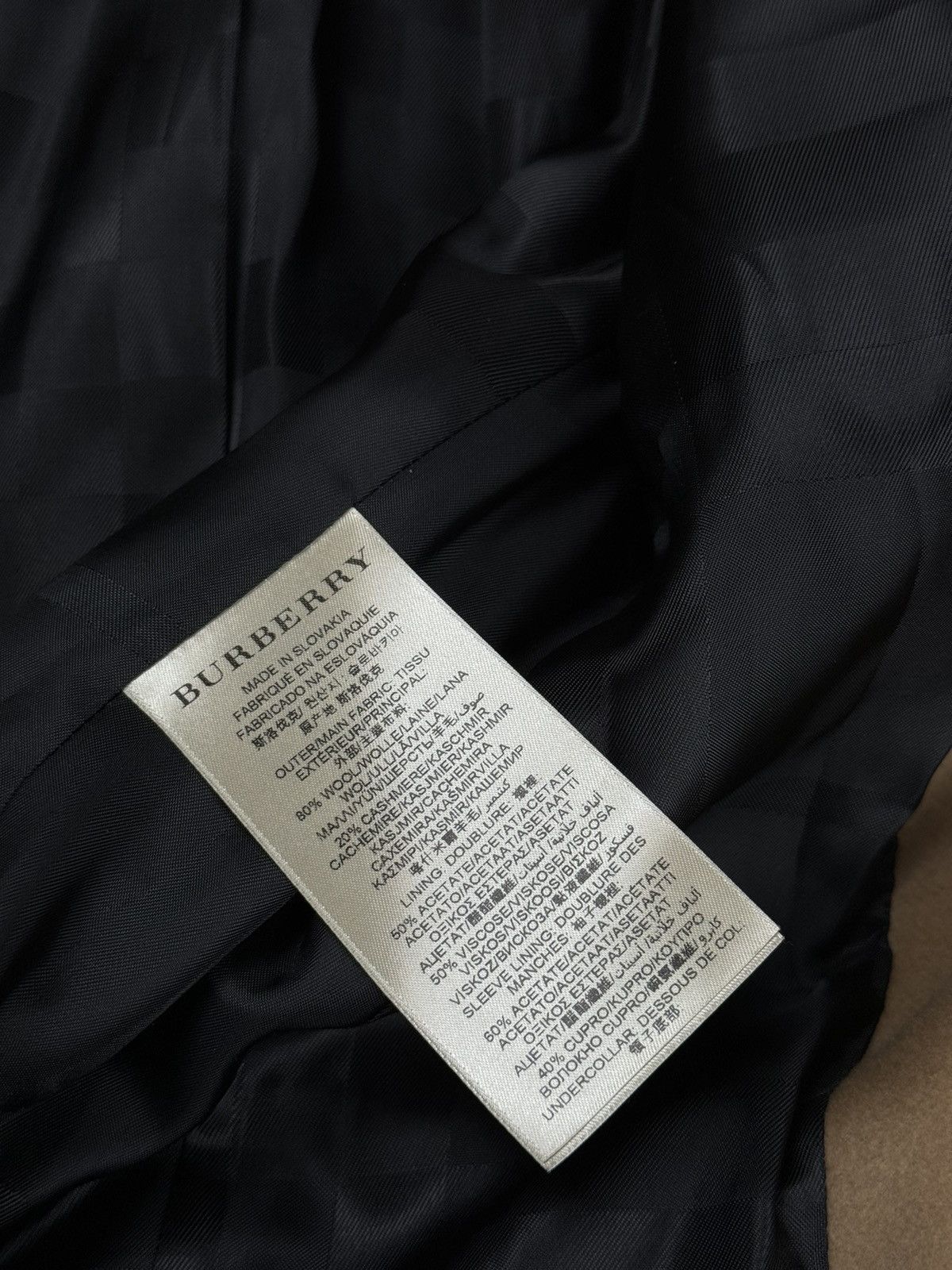Burberry Cashmere coat Burberry Camel original streetwear luxury item Size S / US 4 / IT 40 - 4 Thumbnail