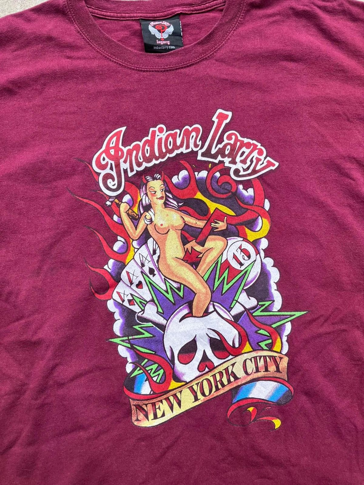 Indian Motorcycle × Vintage Indian larry t-shirt Size US L / EU 52-54 / 3 - 1 Thumbnail