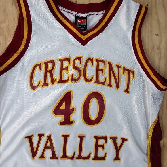 Nike × Vintage Vintage Nike Team Crescent Valley Basketball Jersey Size US L / EU 52-54 / 3 - 2 Thumbnail