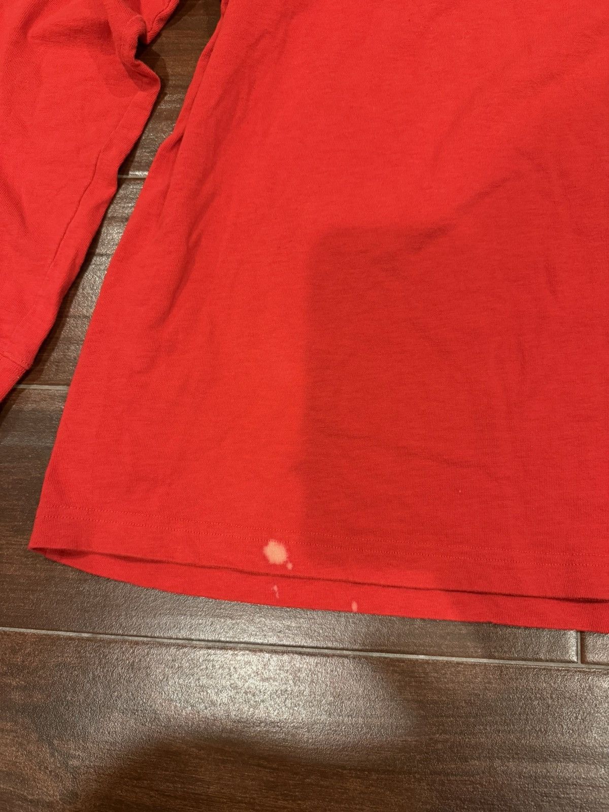 Supreme Supreme Roman Print Long Sleeve Tee Red Size US XL / EU 56 / 4 - 6 Thumbnail