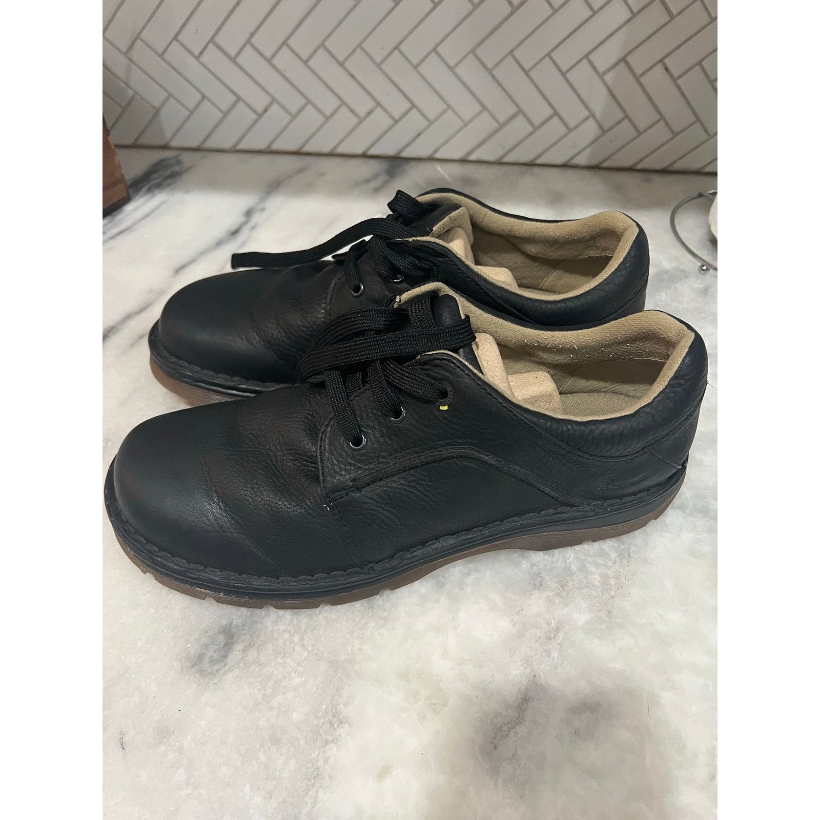 Dr. Martens Dr. Martens Industrial 11194 Black Leather Shoes Men’s 14 Size US 14 / EU 47 - 1 Thumbnail