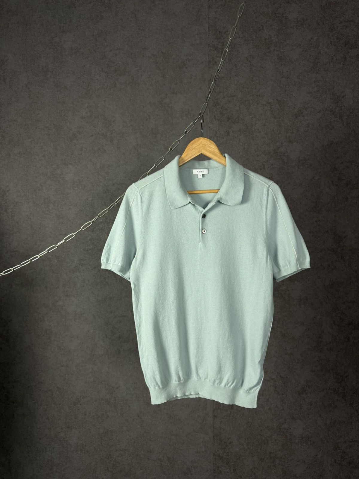 Reiss Reiss designer polo tee Size US S / EU 44-46 / 1 - 1 Thumbnail