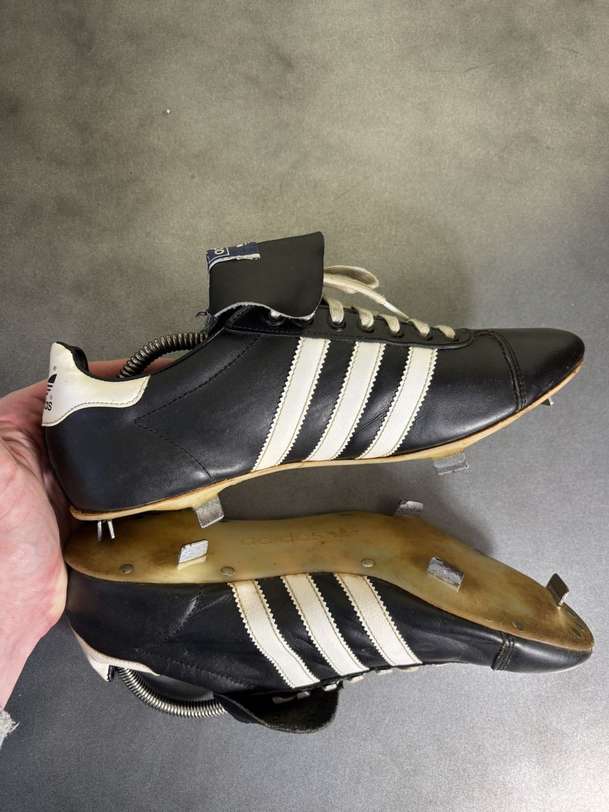Adidas × Vintage 1970s Adidas Major League Cleats 80s Vintage Adidas Sport 9 Size US 9 / EU 42 - 16 Thumbnail