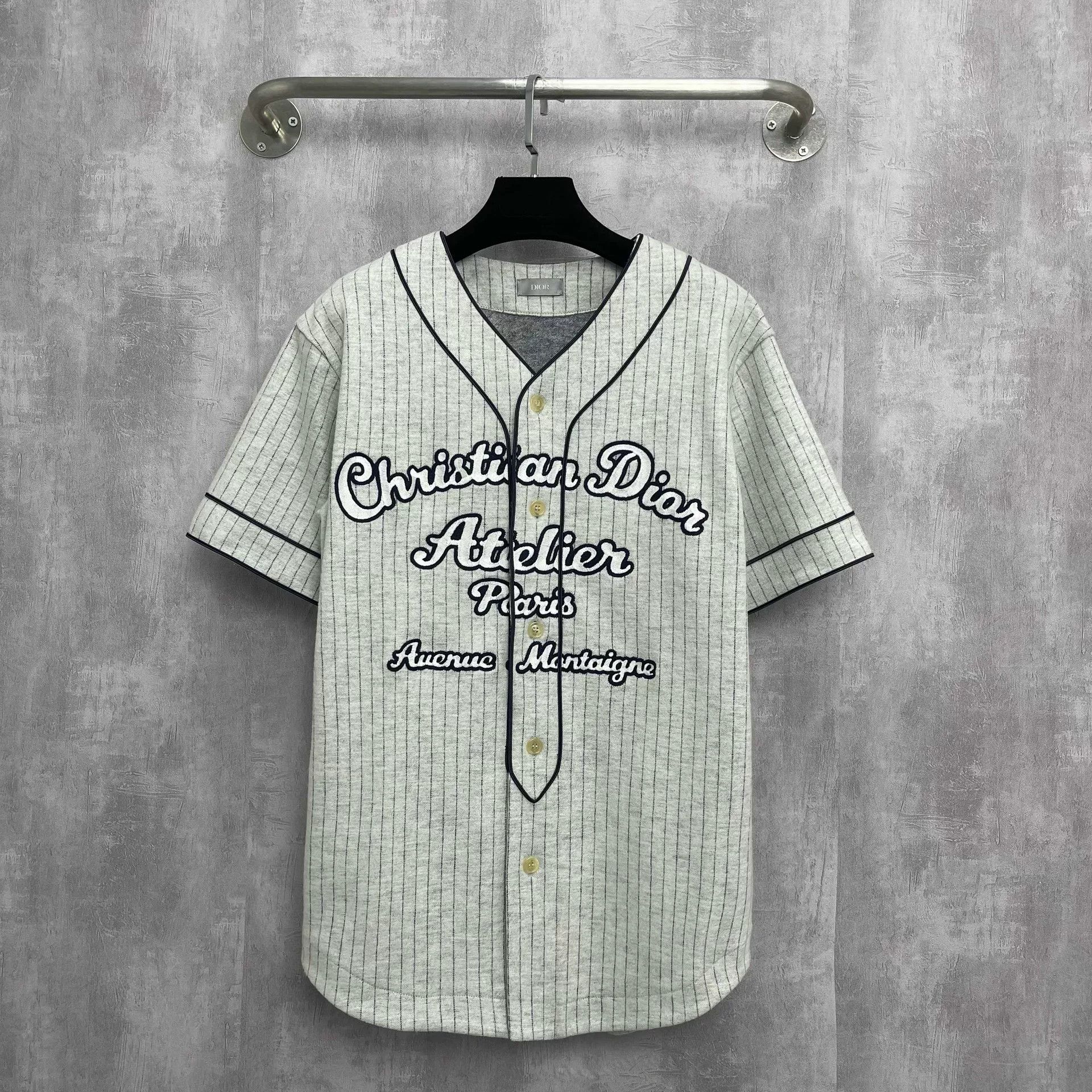 Dior dior cashmere embroidered logo short sleeve jacket Size US XS / EU 42 / 0 - 1 Thumbnail