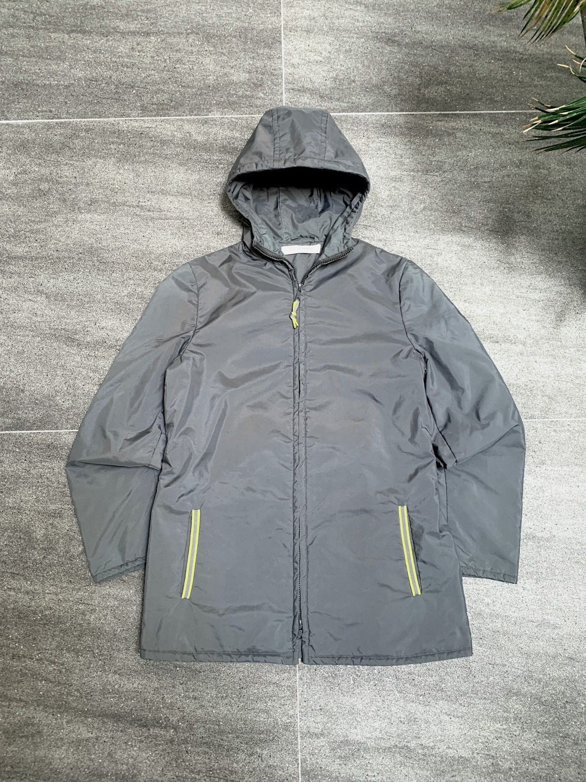 Miu Miu 90s Nylon Belted Jacket Size M / US 6-8 / IT 42-44 - 2 Thumbnail