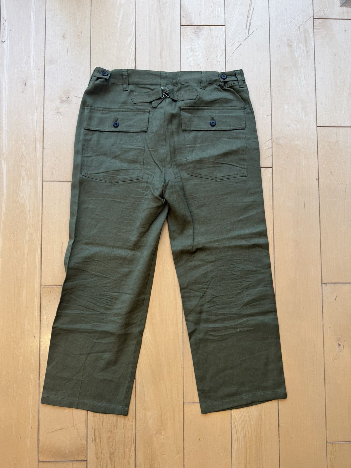 Visvim Alda HW Linen/Wool Trousers Size US 34 / EU 50 - 8 Thumbnail