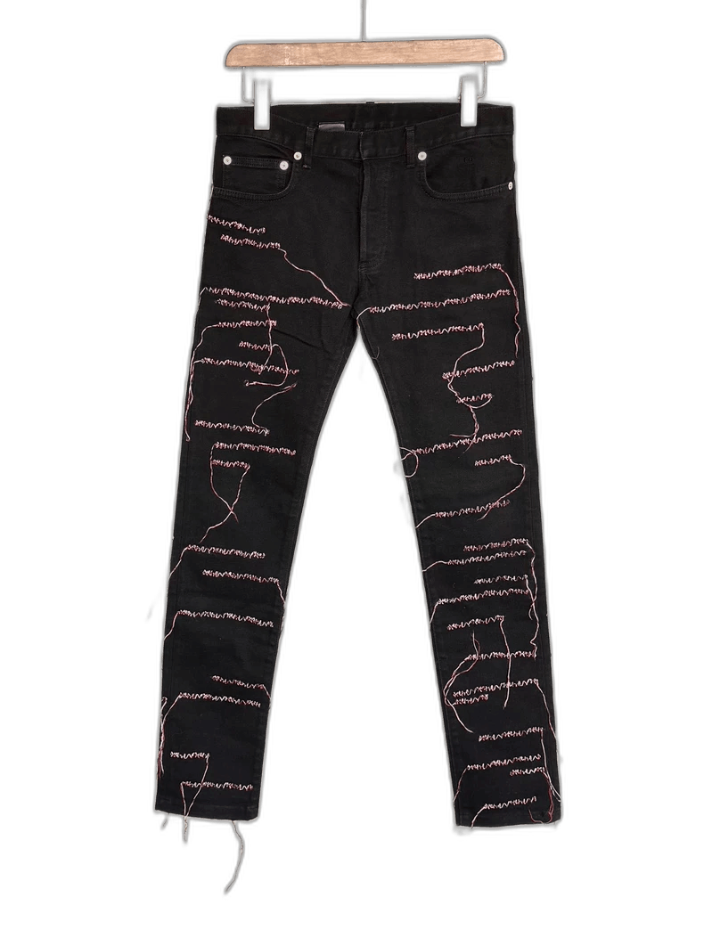 Dior fuel to fire デニム Rare Dior Homme 10ss Fuel to Fire denim 27 | eBay