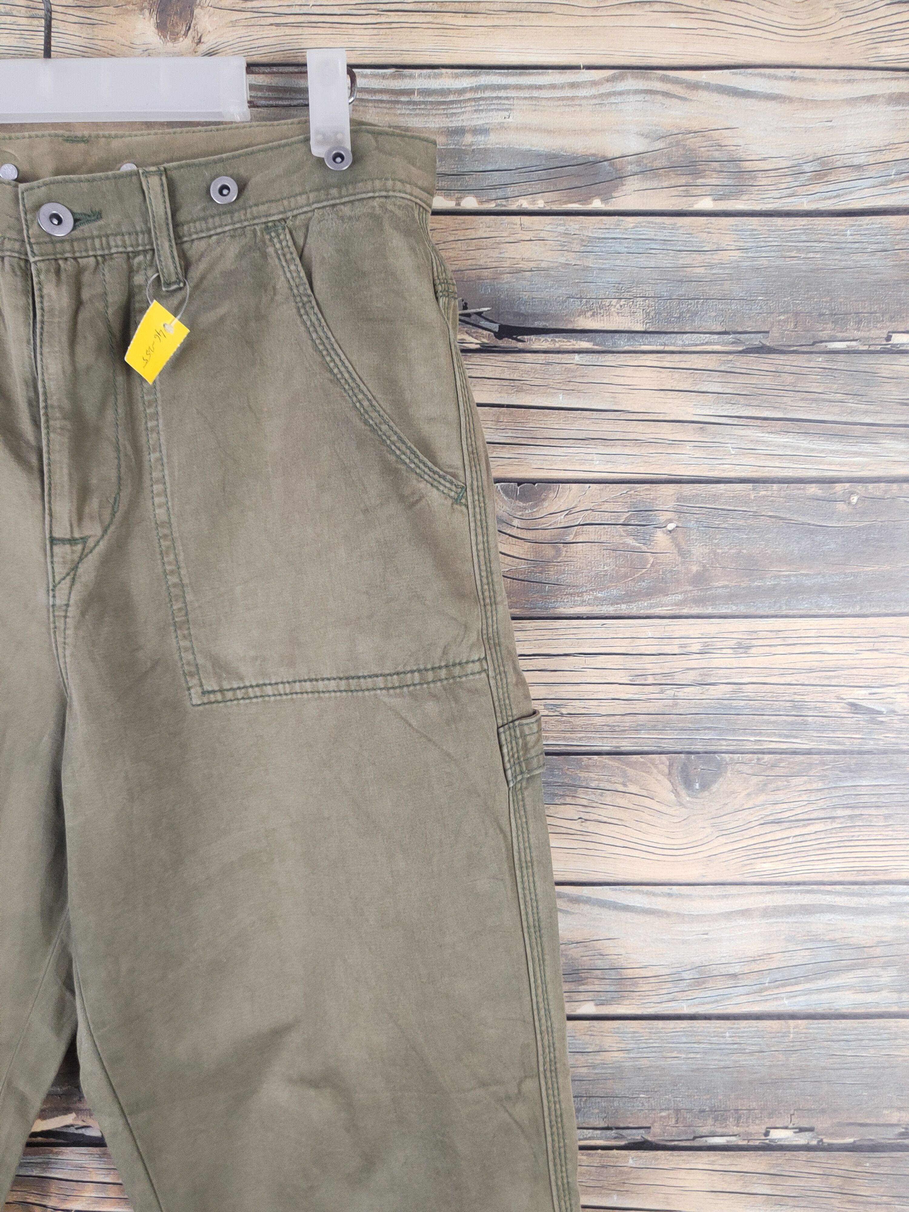 RAGEBLUE DL Rageblue Olive Faded Multipocket Cargo Pants #46-255T Size US 29 - 5 Thumbnail